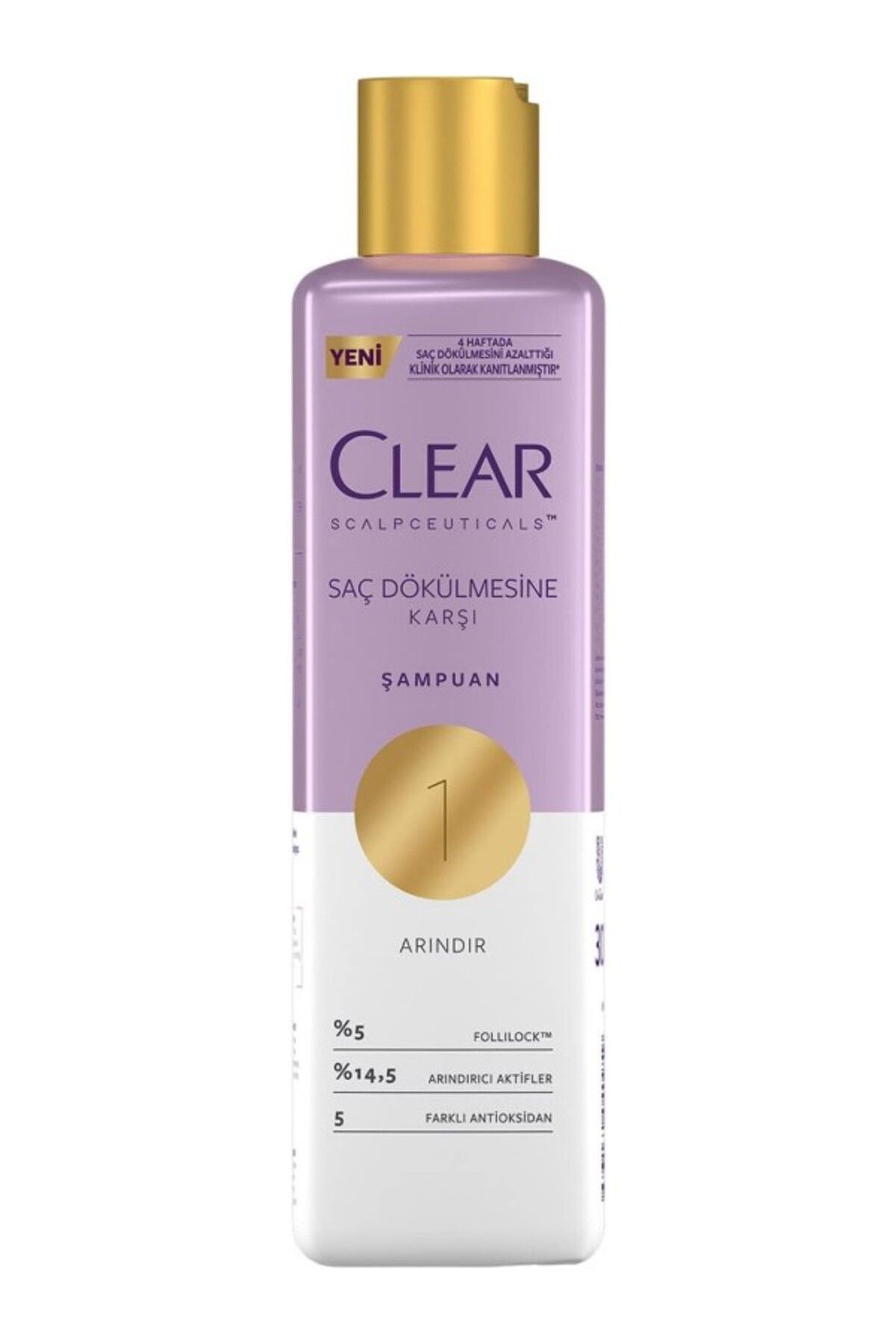ShopZum Clear Scalpceuticals Saç Bakım Şampuanı Saç Dökülmesine Karşı 300 Ml