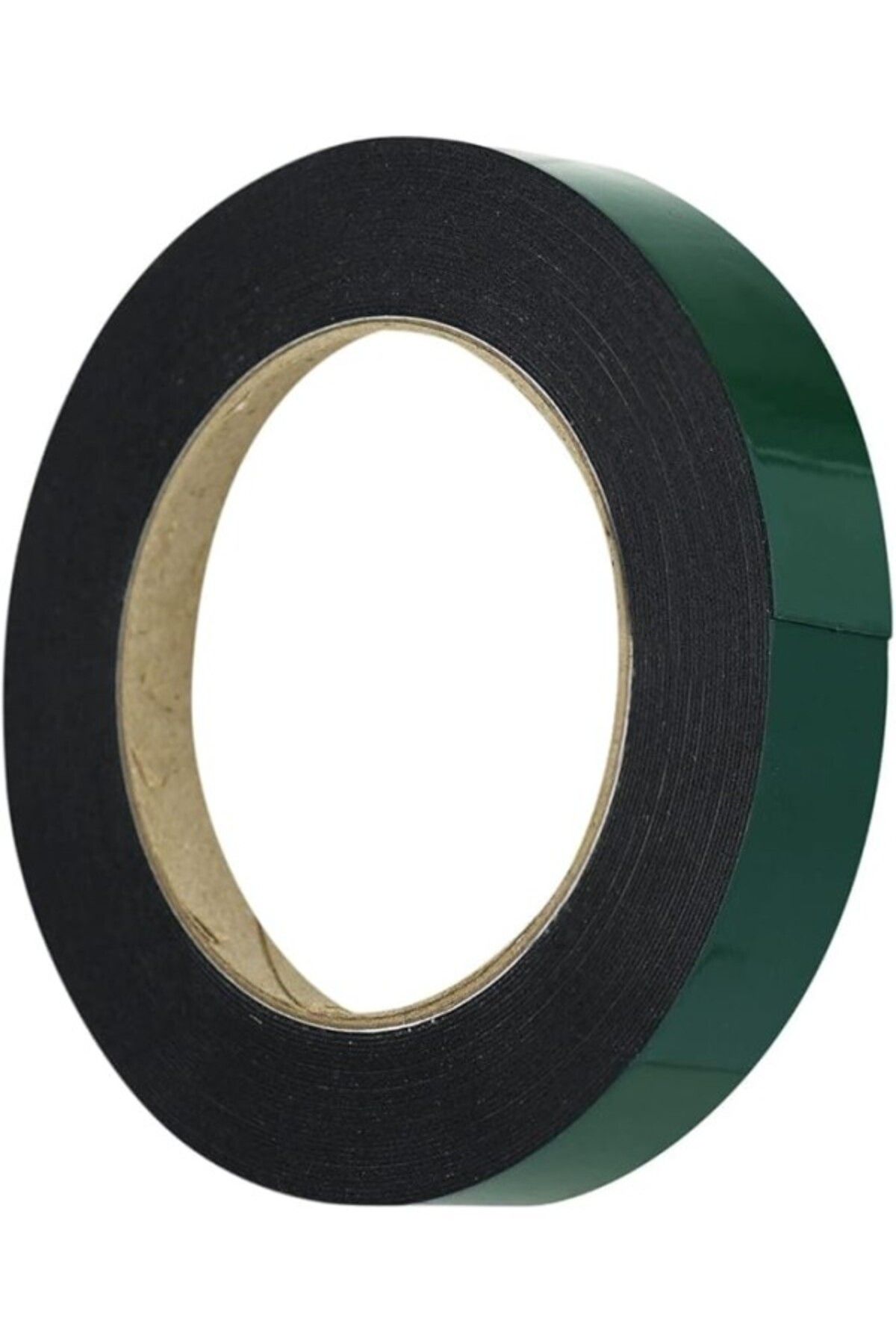 ShopZum Çift Taraflı Köpük Bant Eva Montaj Bandı 18 Mm X 10 Metre, Yeşil/Siyah