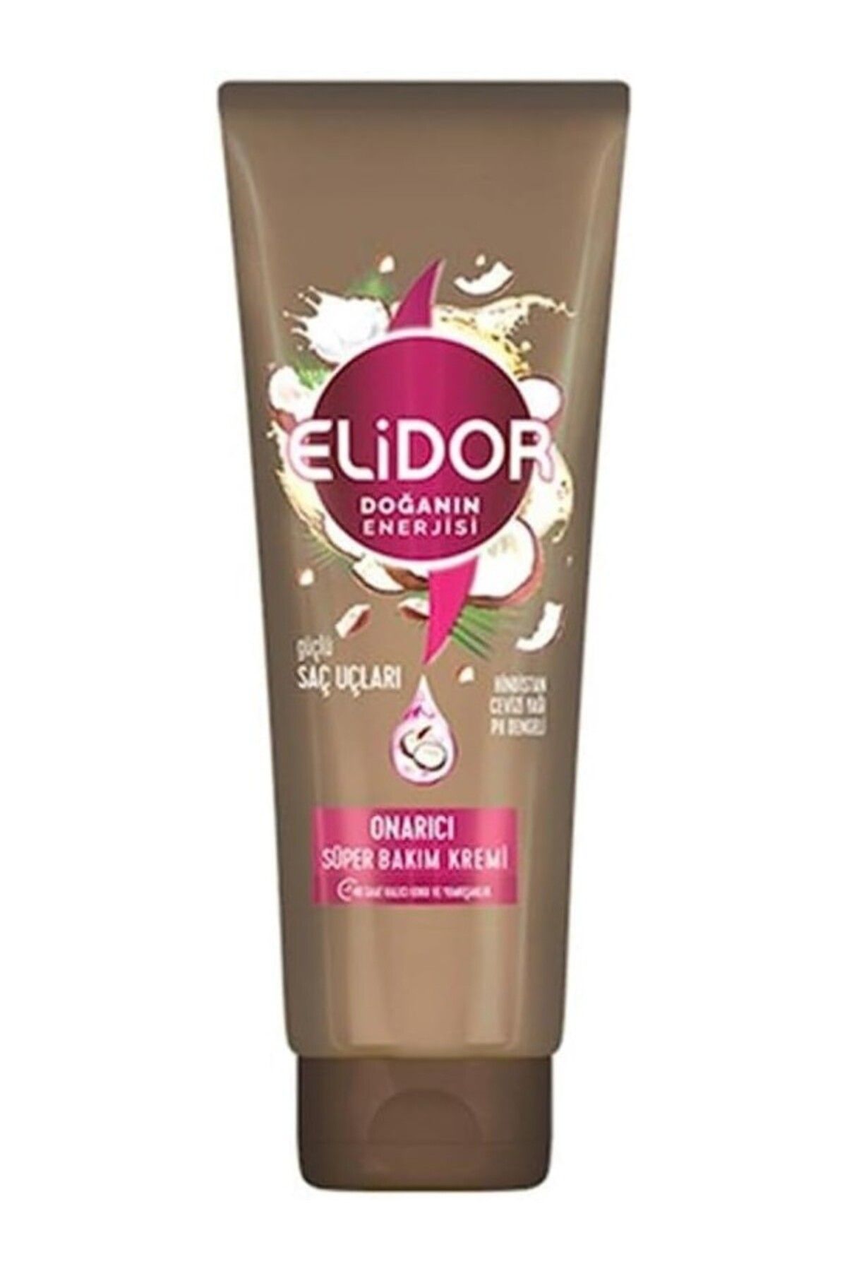 ShopZum Elidor Güçlü Saç Uçları Için Hindistan Cevizi Yağı Süper Saç Kremi (170 ML)