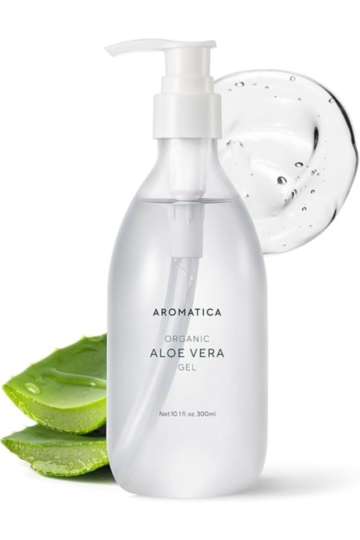 ShopZum Aromatica %95 Organic Aloe Vera Gel - Organik Aloe Vera Jeli 1 Paket (1 X 300 Ml)