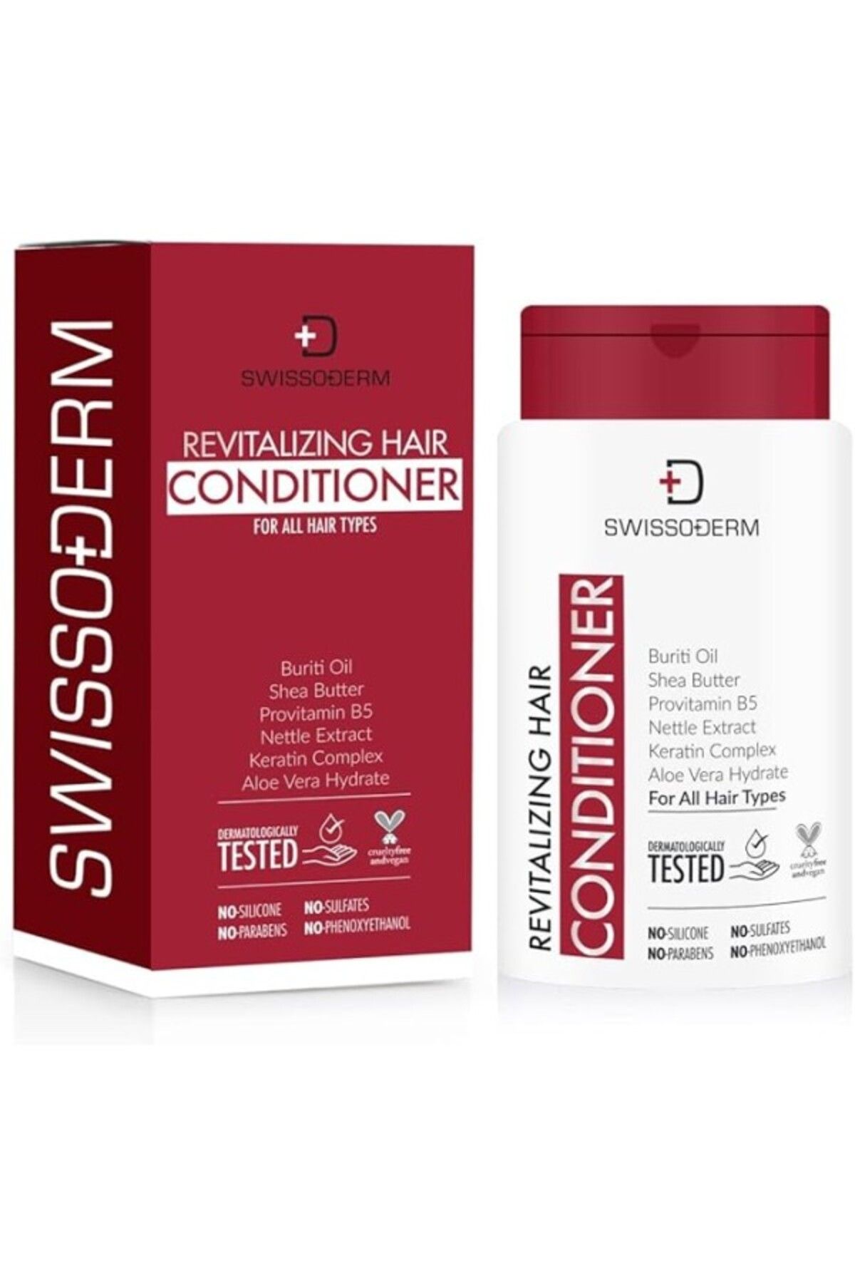 ShopZum Swissoderm Canlandırıcı Saç Kremi (300 Ml)