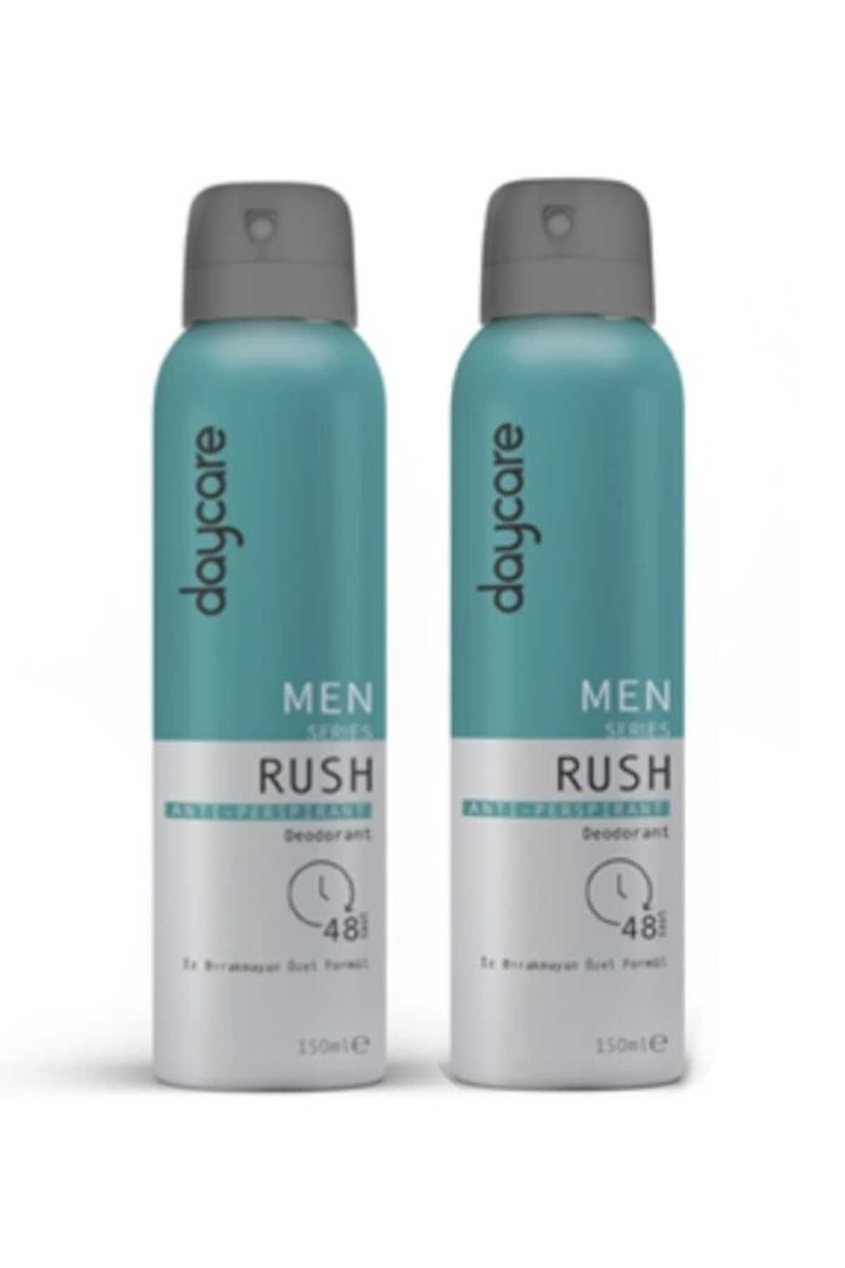 Daycare Men RUSH Deodorant 150 ml (ANTİ - PERSPIRANT) 2 adet