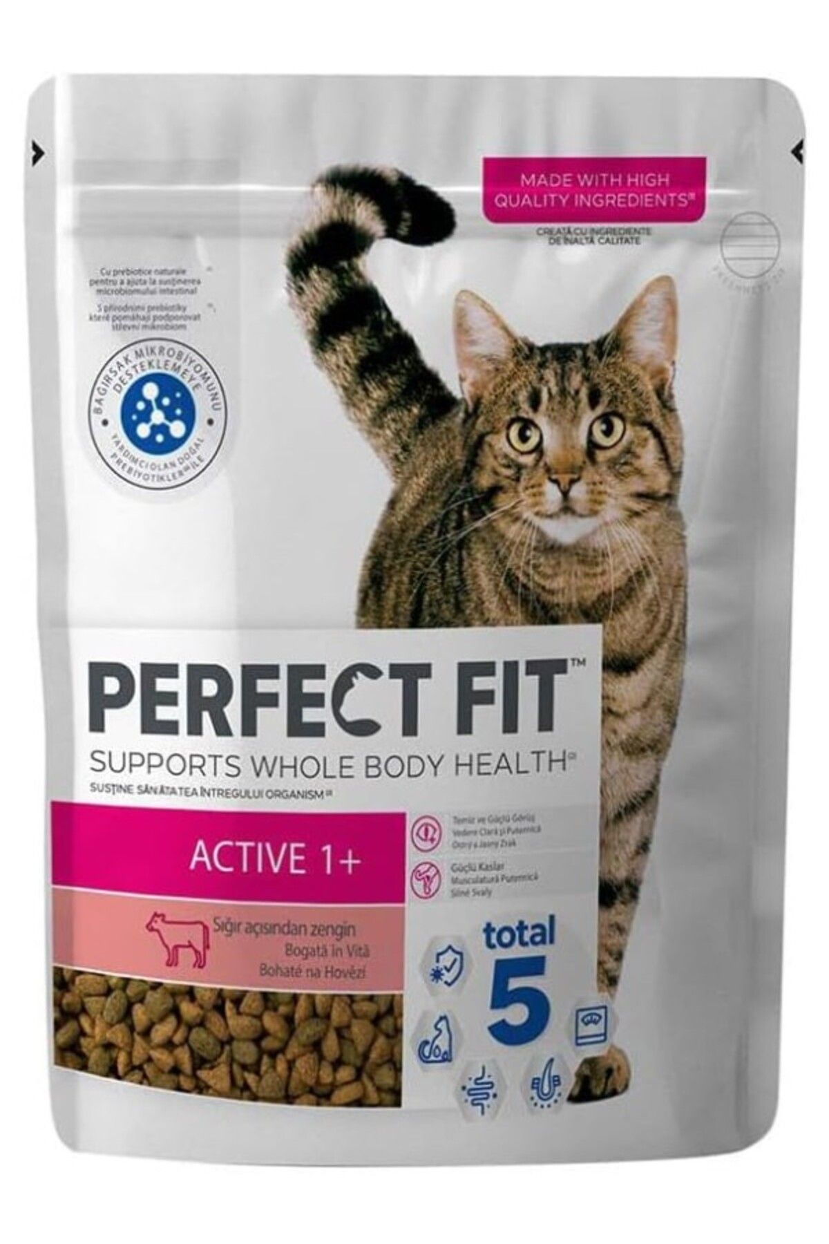 ShopZum Perfect Fit Yetişkin Sığırlı Kuru Mama 750 G