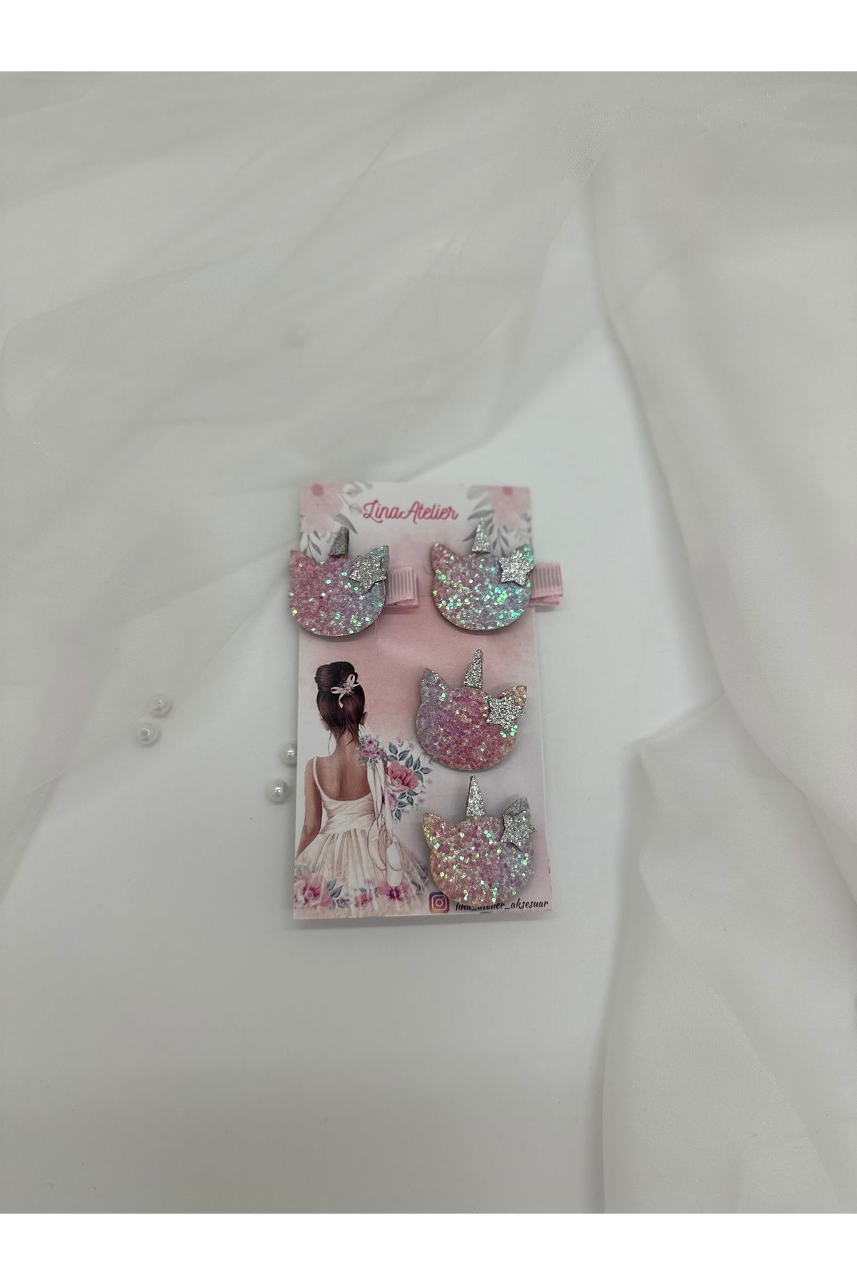 LİNA ATELIER Unicorn mini set toka