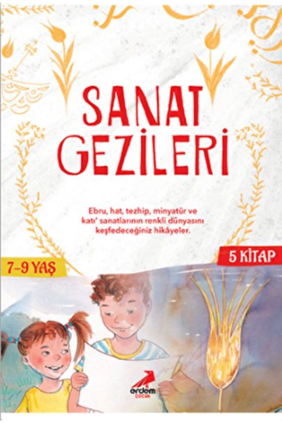 Erdem Çocuk Sanat Gezileri Seti (5 Kitap)