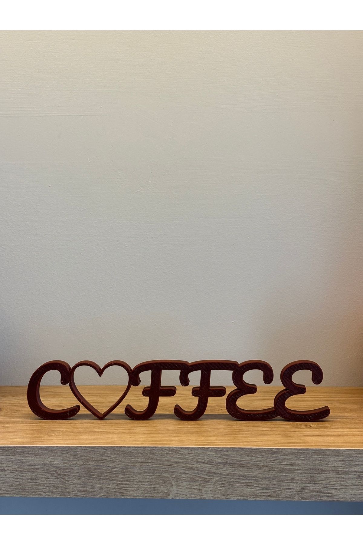 RubaTrend Coffee Yazılı Dekoratif Obje