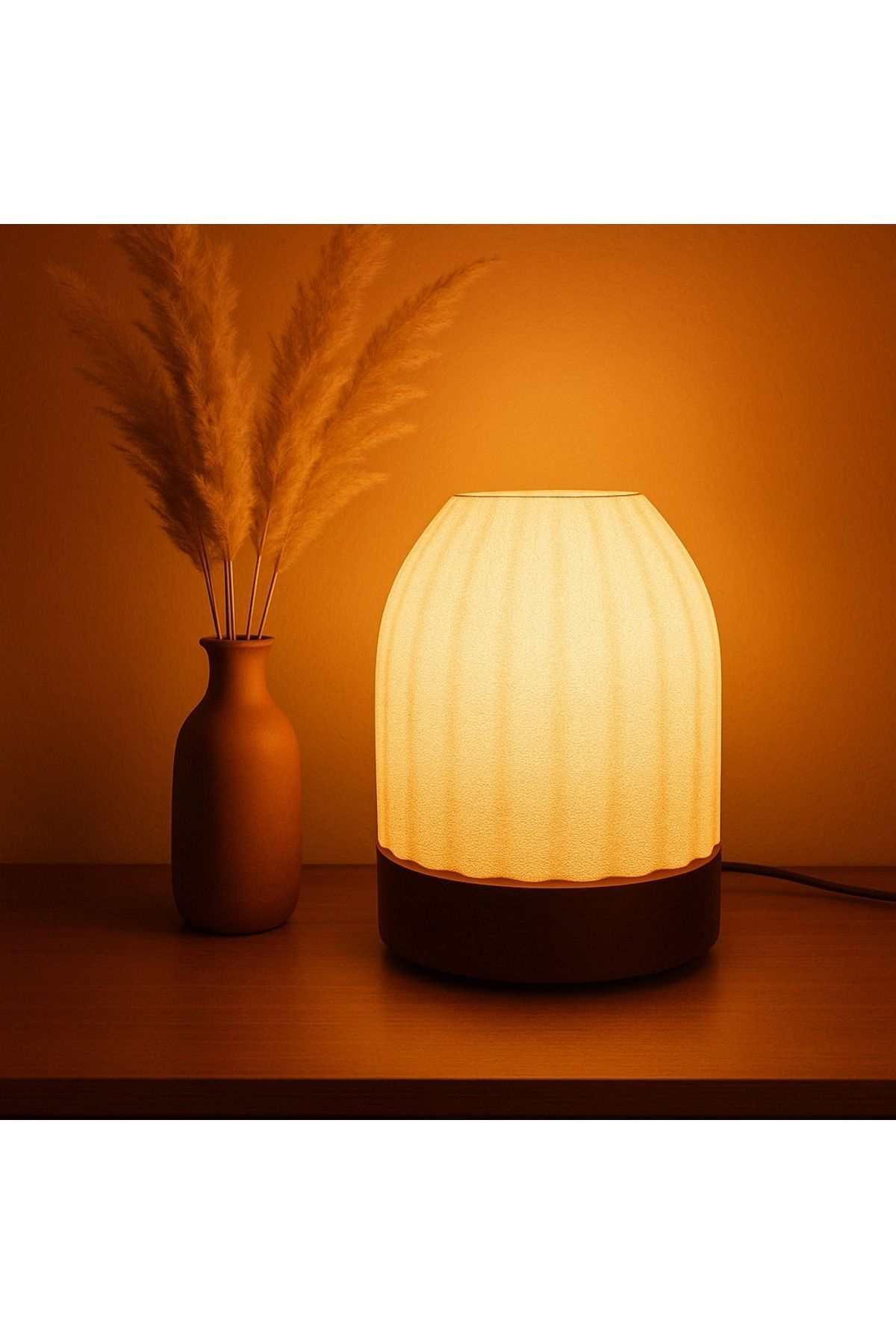SerenityHaven Modern masa lambası gece lambası
