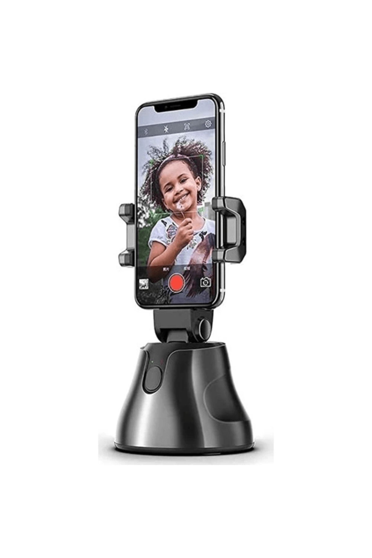 merland benvecocuk 360° Hareket Algılayıcı Sensörlü Akıllı Çekim Selfie Video Takip Tripodu ( Lisinya )
