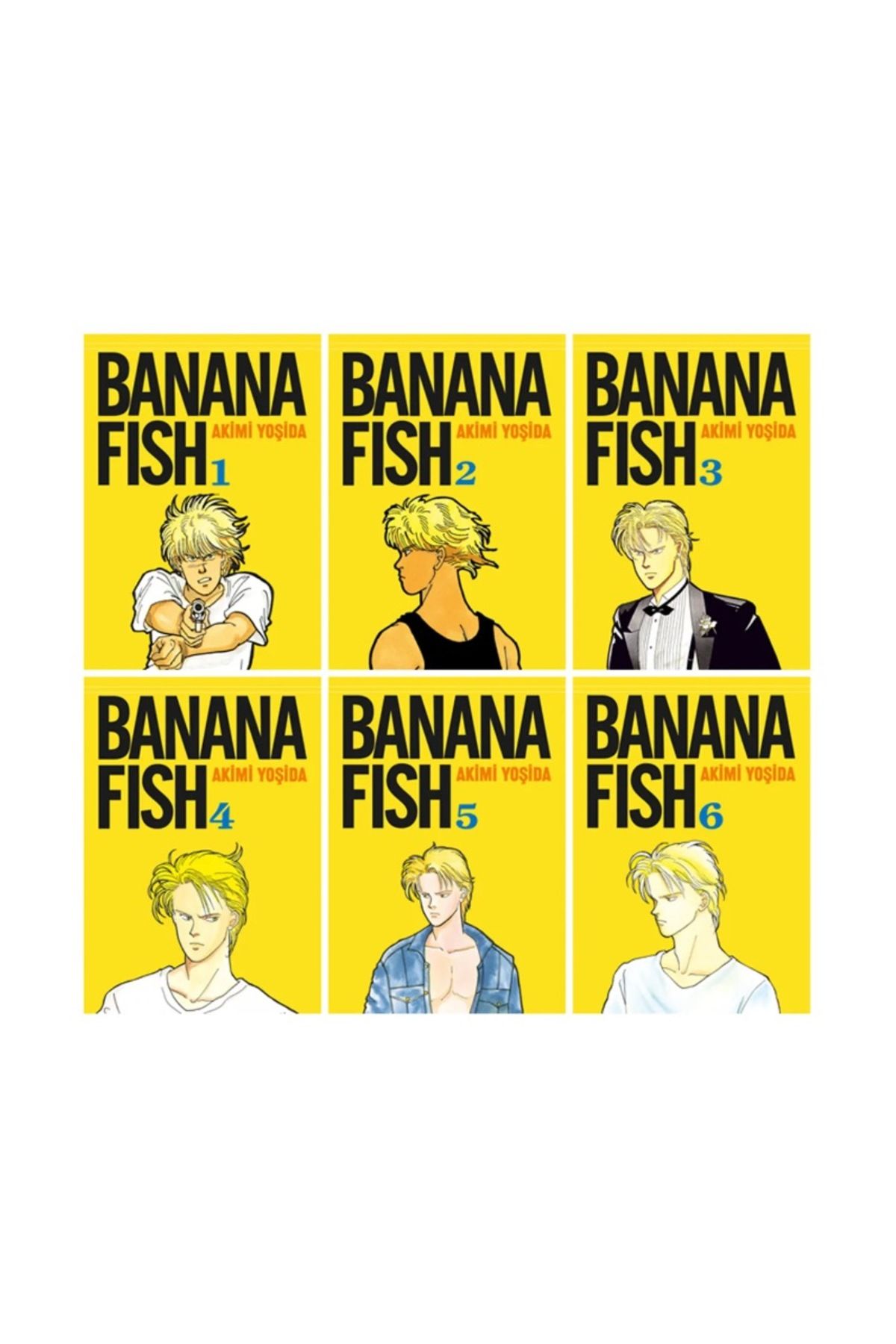 Gerekli Şeyler Yayıncılık Banana Fish 1-2-3-4-5-6 Manga Seti