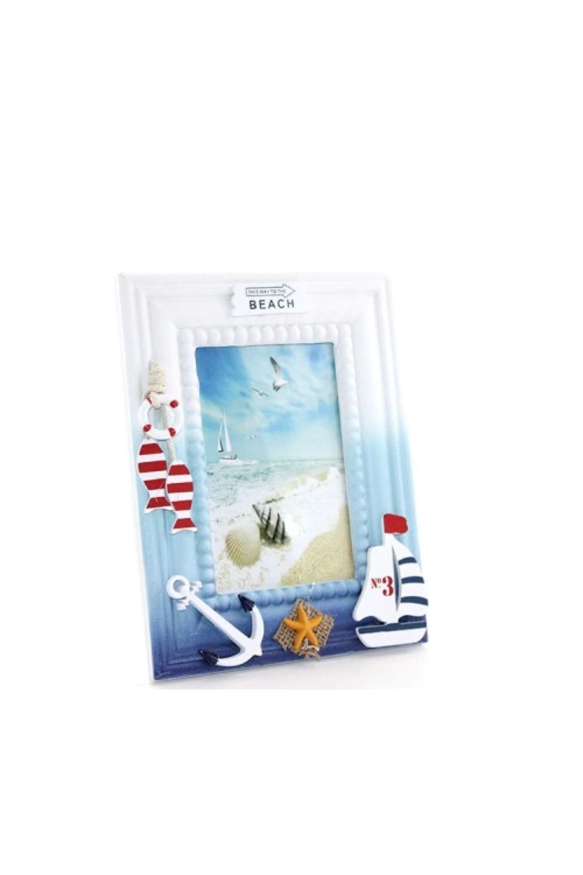 SerenityHaven Ahşap Marin Resim Çerçevesi Model 2