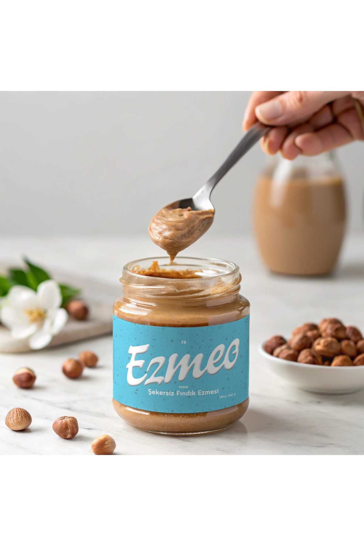 ezmeo Şekersiz Fındık Ezmesi