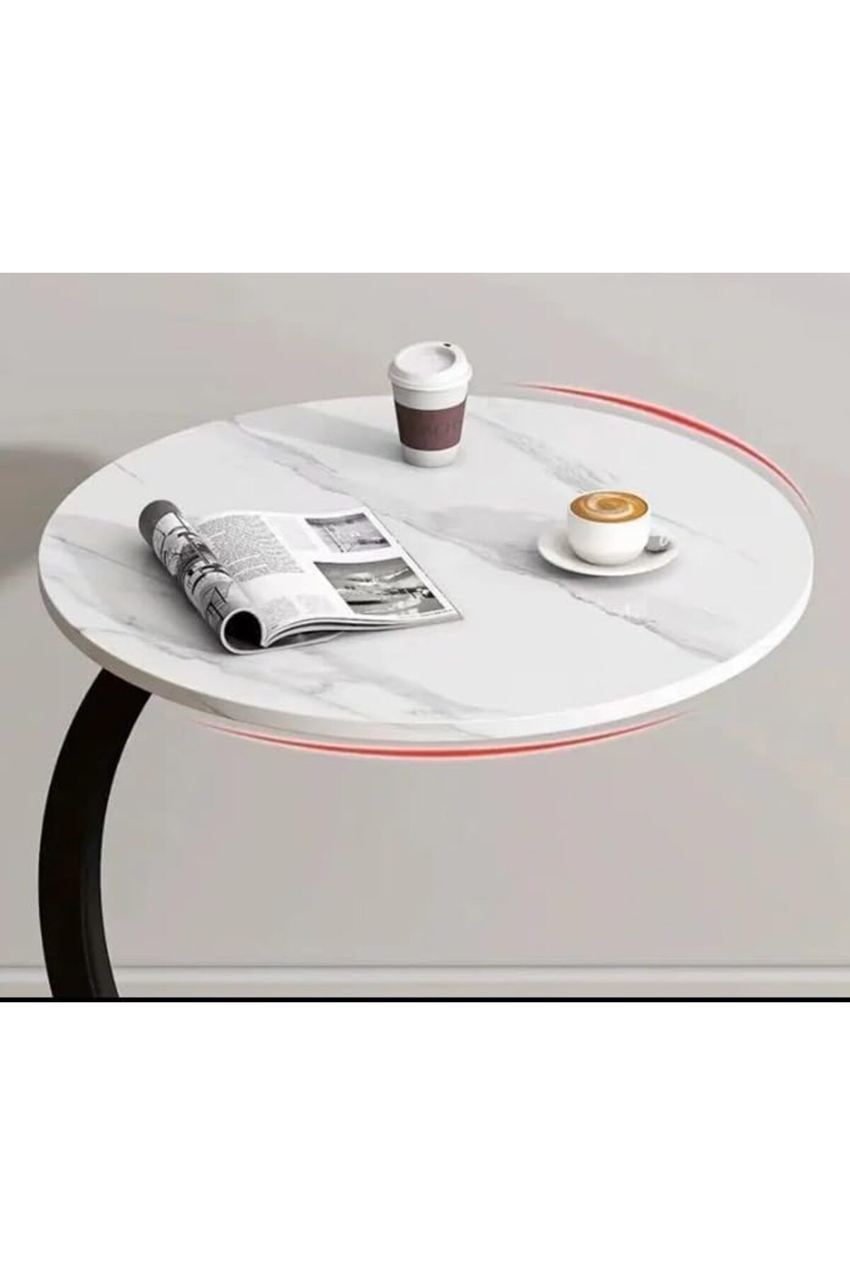 Generic-Corner Accent Side Table, Sofa Coffee Table, Nightstand, Sofa Side Snack Table, Bedside End Table, L 5