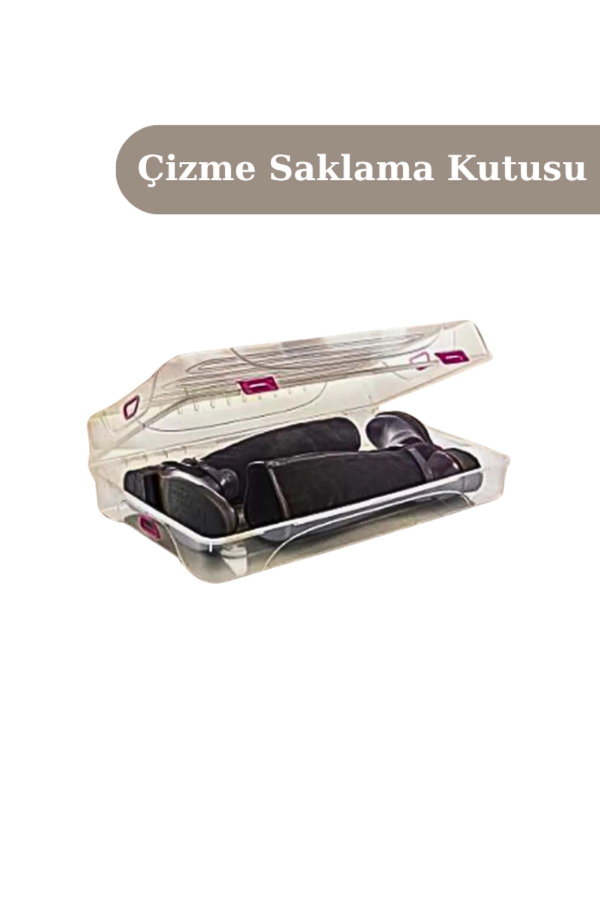 Loremp Kadın Çizme Kutusu Saklama Kutusu 3 Adet Çizme Koruma Saklama