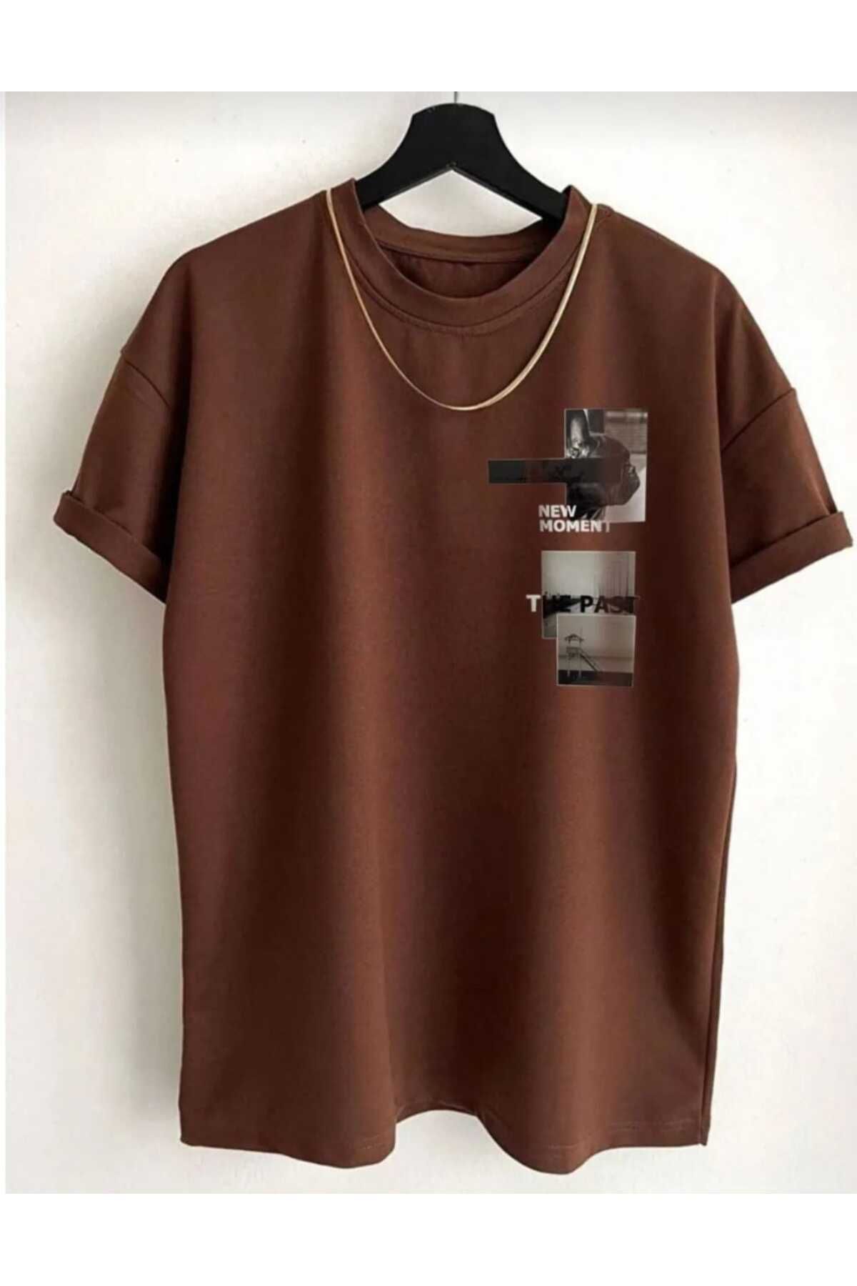 DWN WEAR OVERSİZE Unisex Baskılı Oversize T-shirt