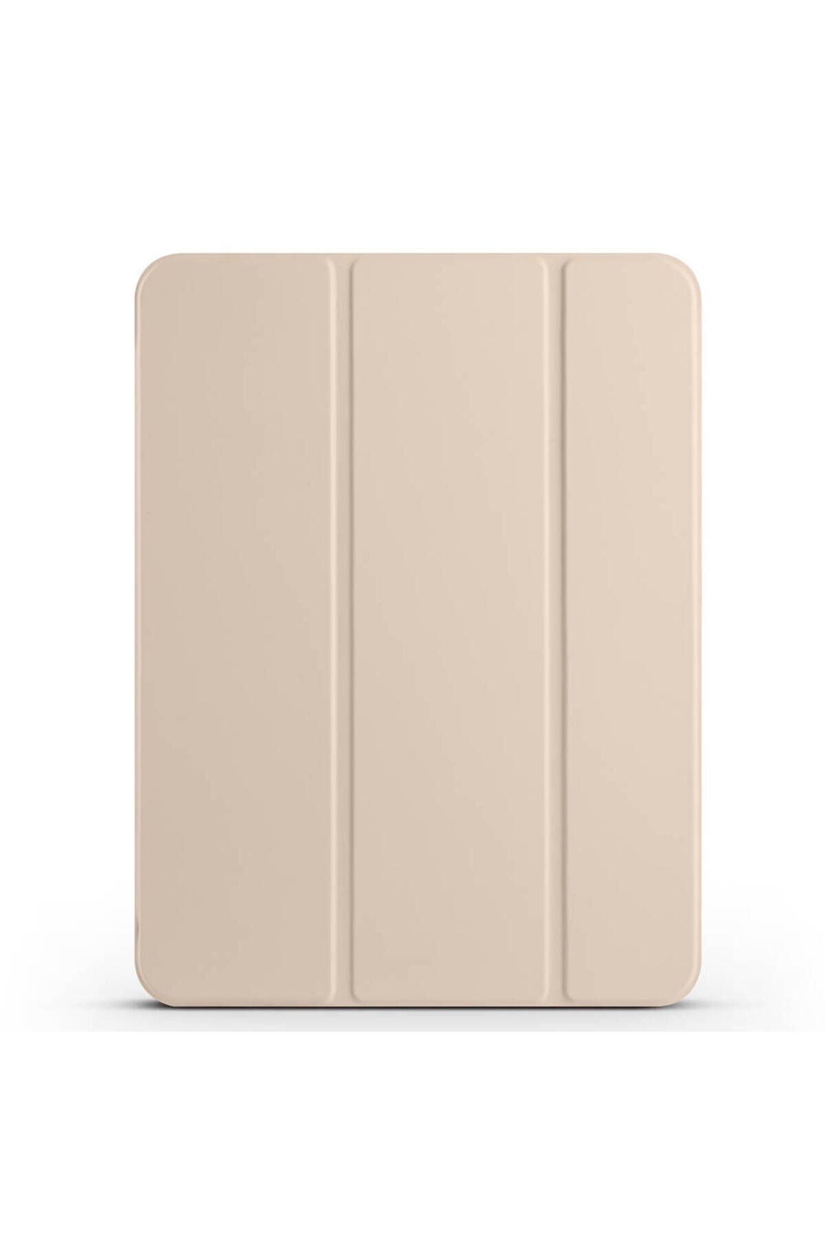 Başkenttekno Apple iPad Pro 11 2024 Smart Cover Kalem Bölmeli Standlı 1-1 Kılıf