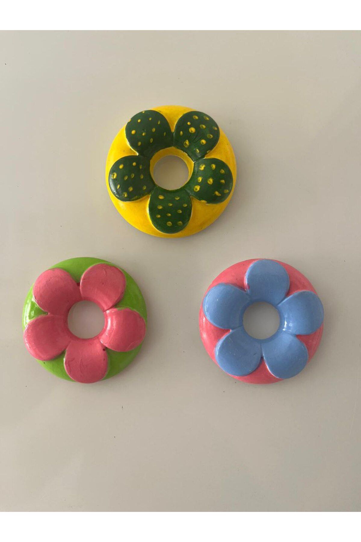 shop Kokulu Donut Taş Magnet Seti