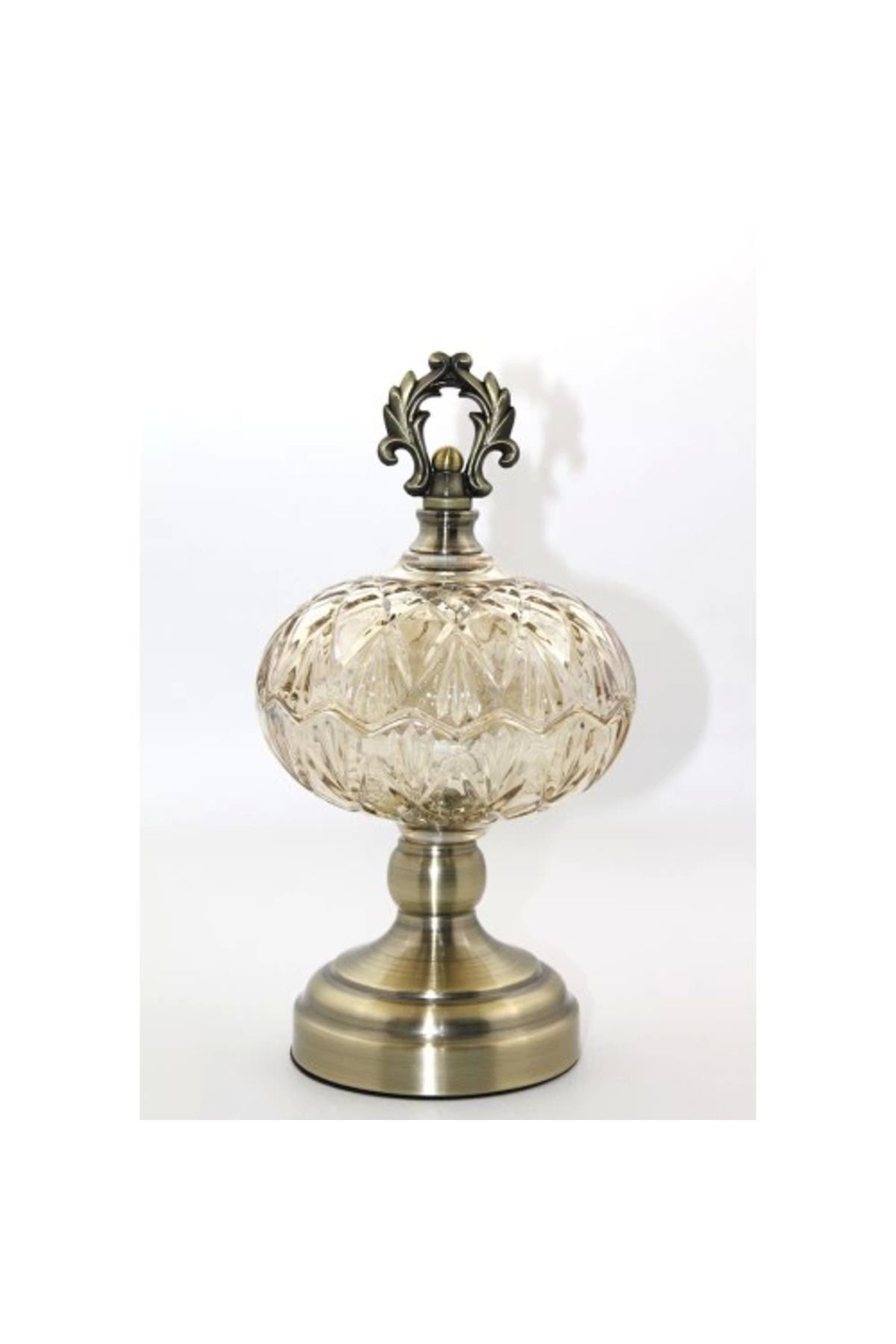 SerenityHaven Kapaklı Cam Şekerlik Model 1