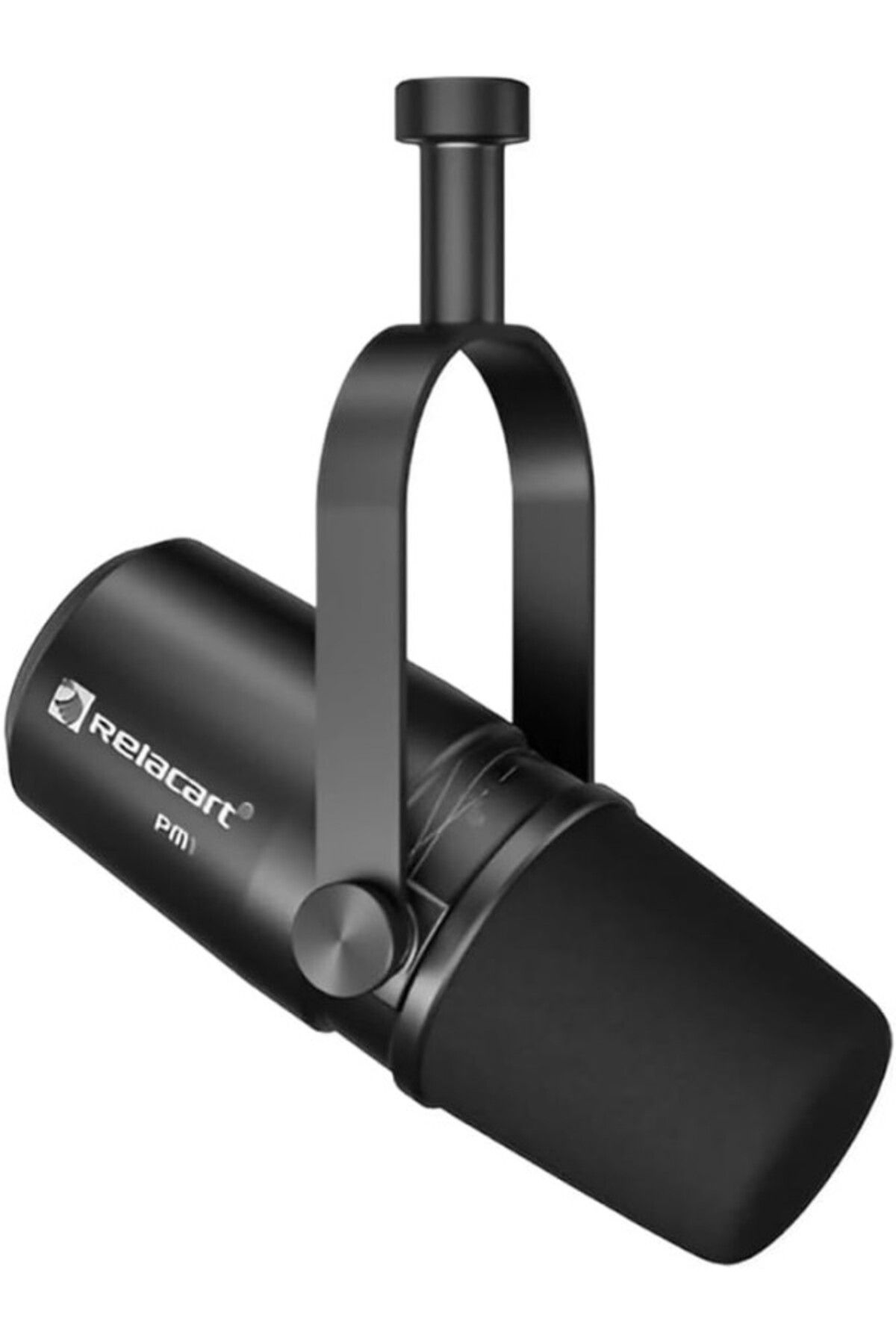 ShopZum Relacart Pm1 Black | Kardioid Dinamik Podcast Mikrofonu