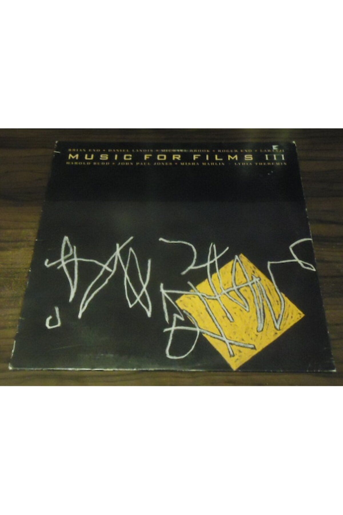 Ege Kitap ve Plak Evi V. A. - Music For Films III , LP 1988 Ambient Brian Eno, Laraaji,