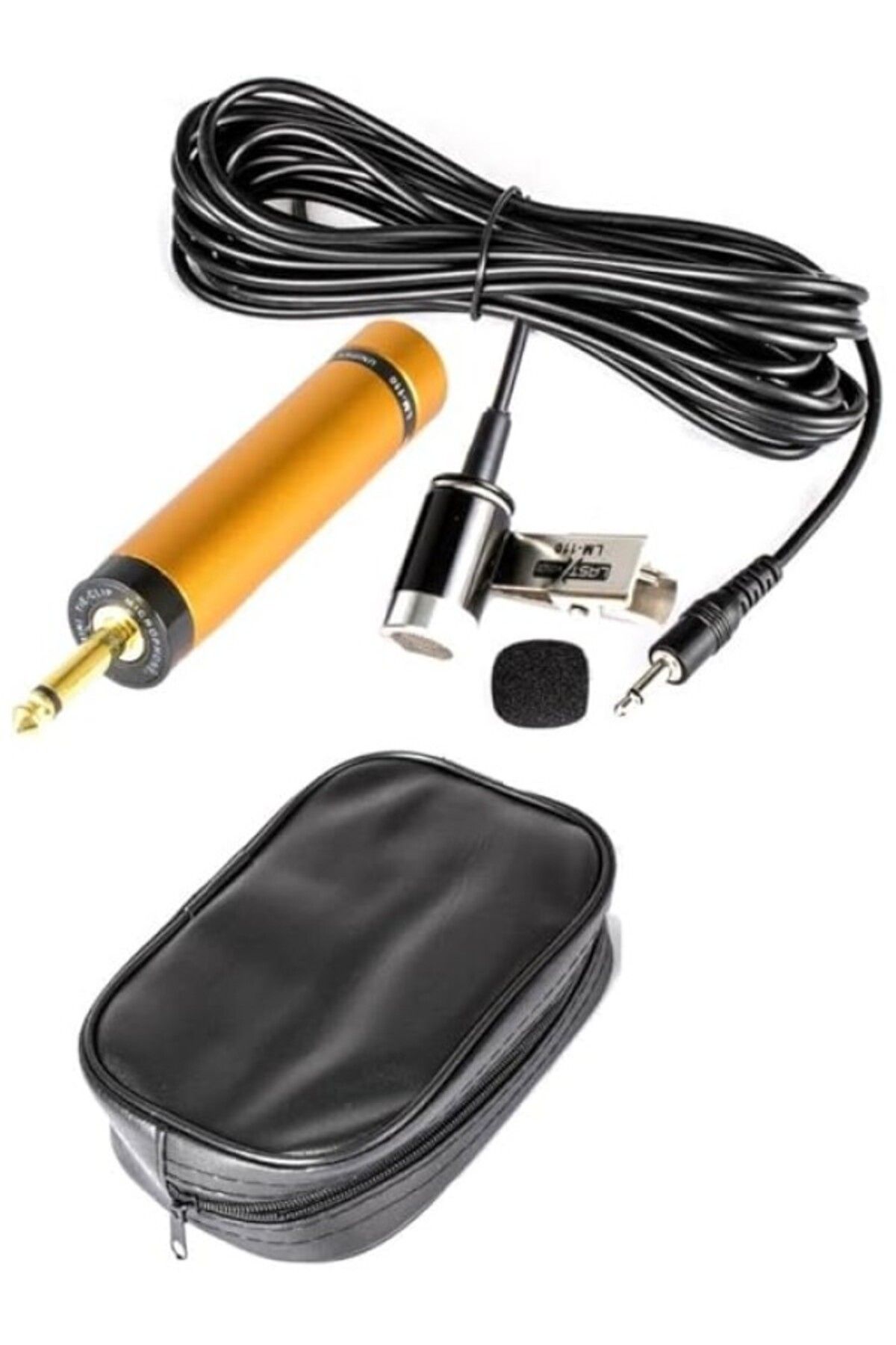 ShopZum Lastvoice Lm-110 Profesyonel Kablolu Cami Yaka Mikrofonu