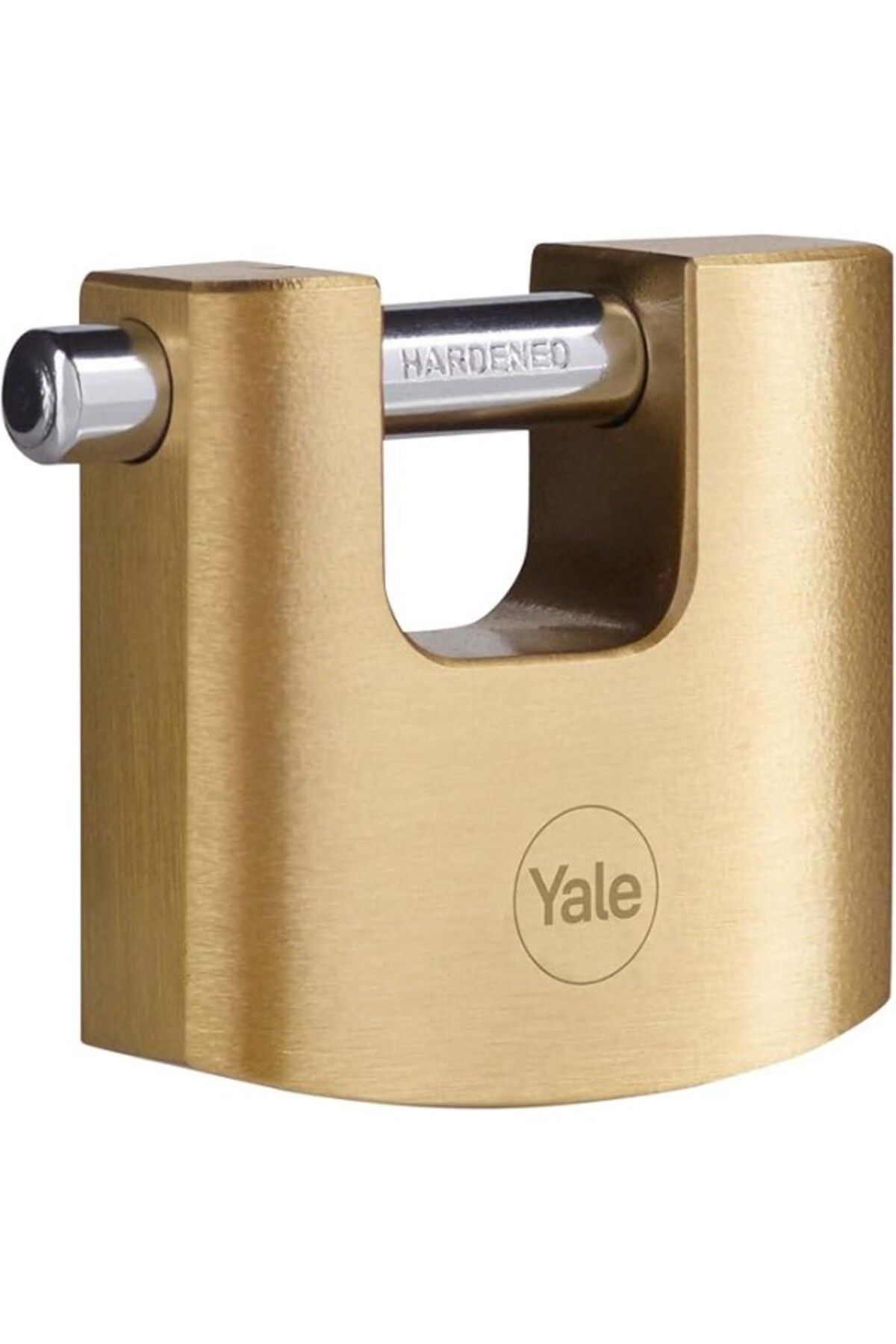 ShopZum Yale Y114B/70/113/1 - 70Mm Oval Kayar Pimli Pirinç Asma Kilit - Yüksek Koruma - Sertleştirilmiş