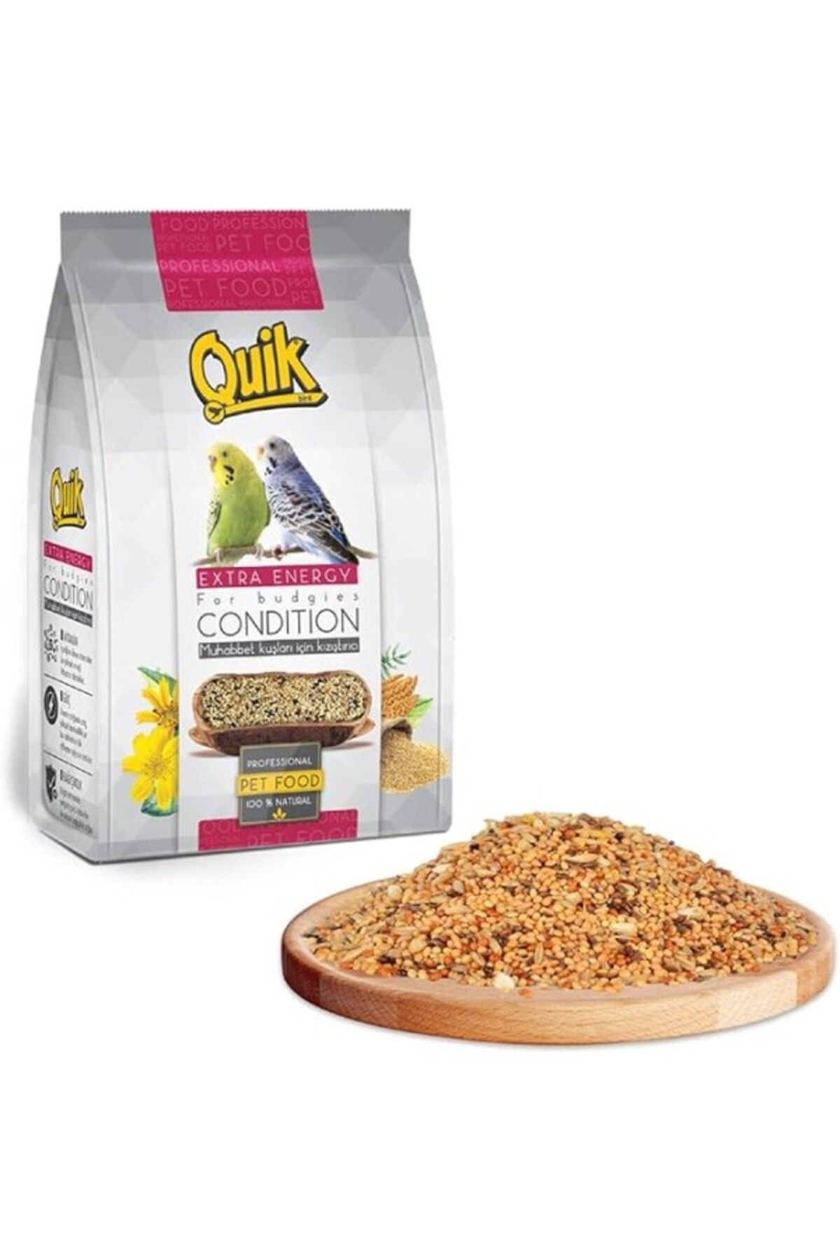 ShopZum Quik Kızıştırıcı Muhabbet Kuşu Yemi 150 G