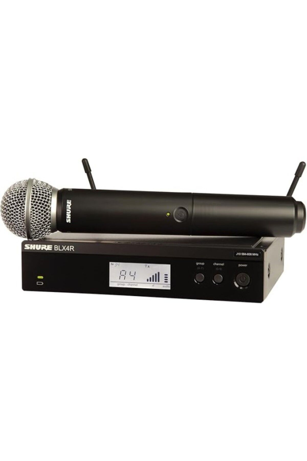 ShopZum Shure Blx24Re/Sm58 Kablosuz Vokal Mikrofon Seti, Sm58 Kapsüllü