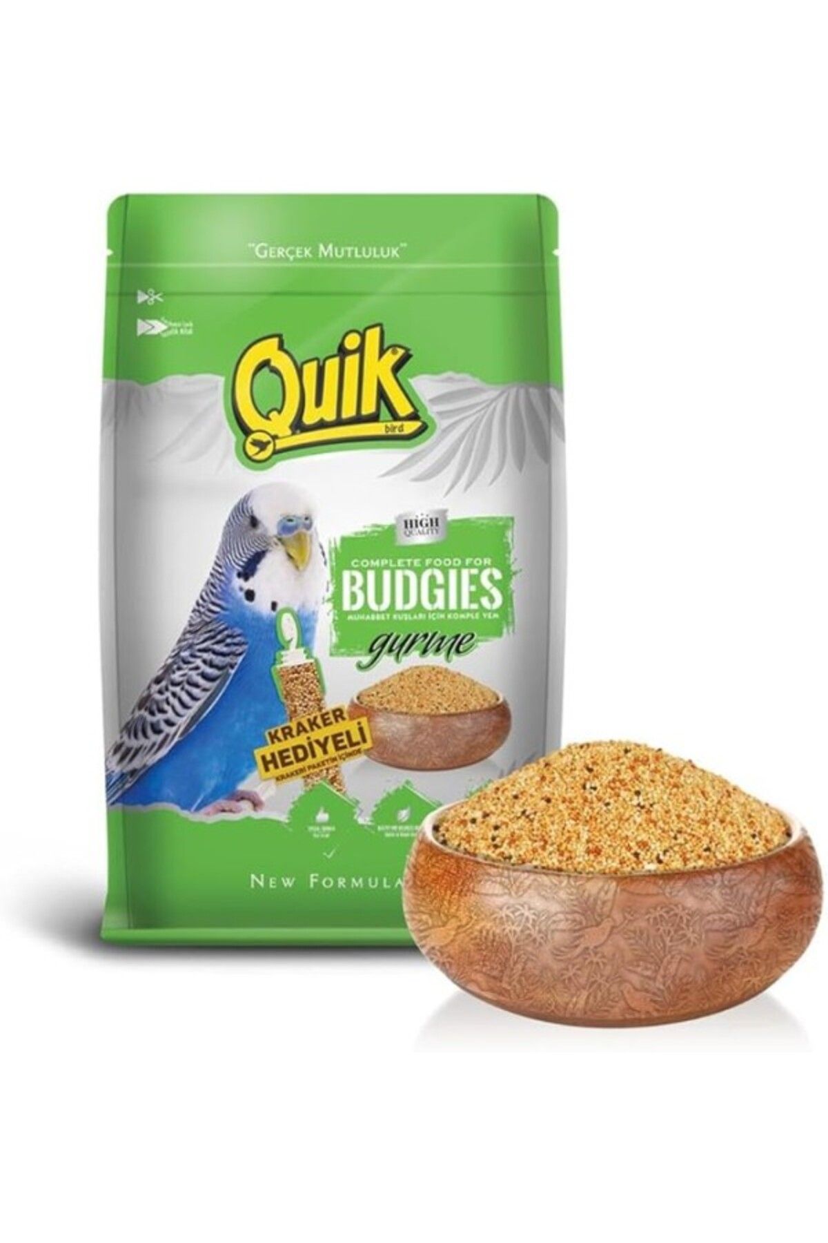 ShopZum Quik Gurme Muhabbet Kuşu Yemi 500 G