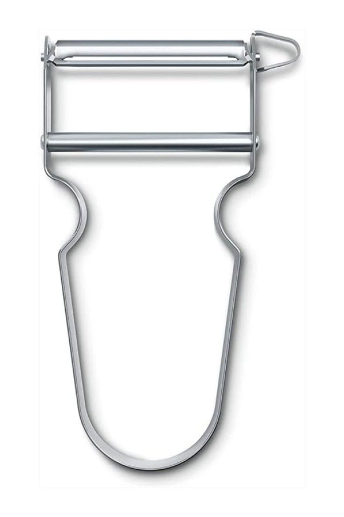 ShopZum Star Tasarruflu Soyucu, Patates Soyucu, Iki Bıçaklı, Sarkaç Bıçaklı, Ekstra Keskin, Metal