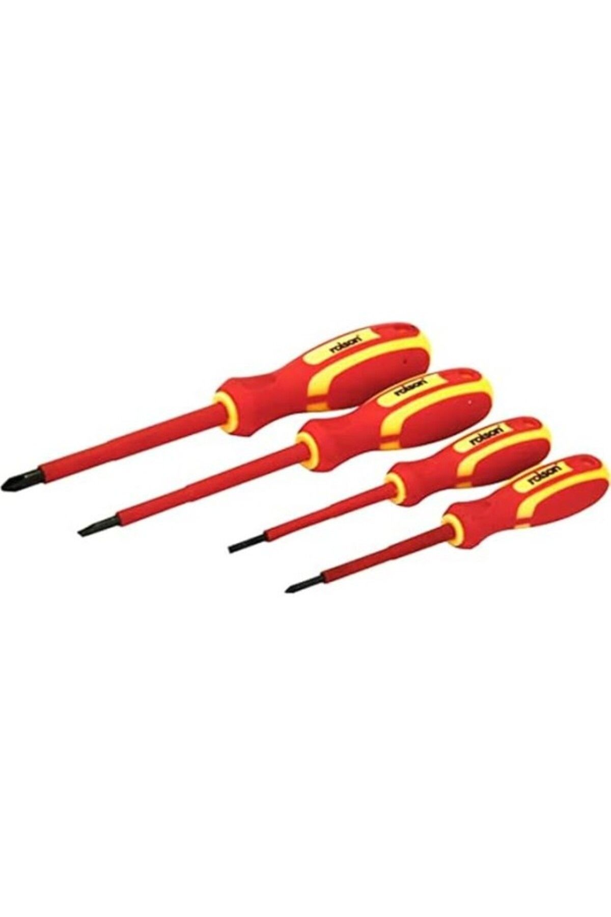 ShopZum Rolson 28730 4 Pc Vde Screwdriver Set