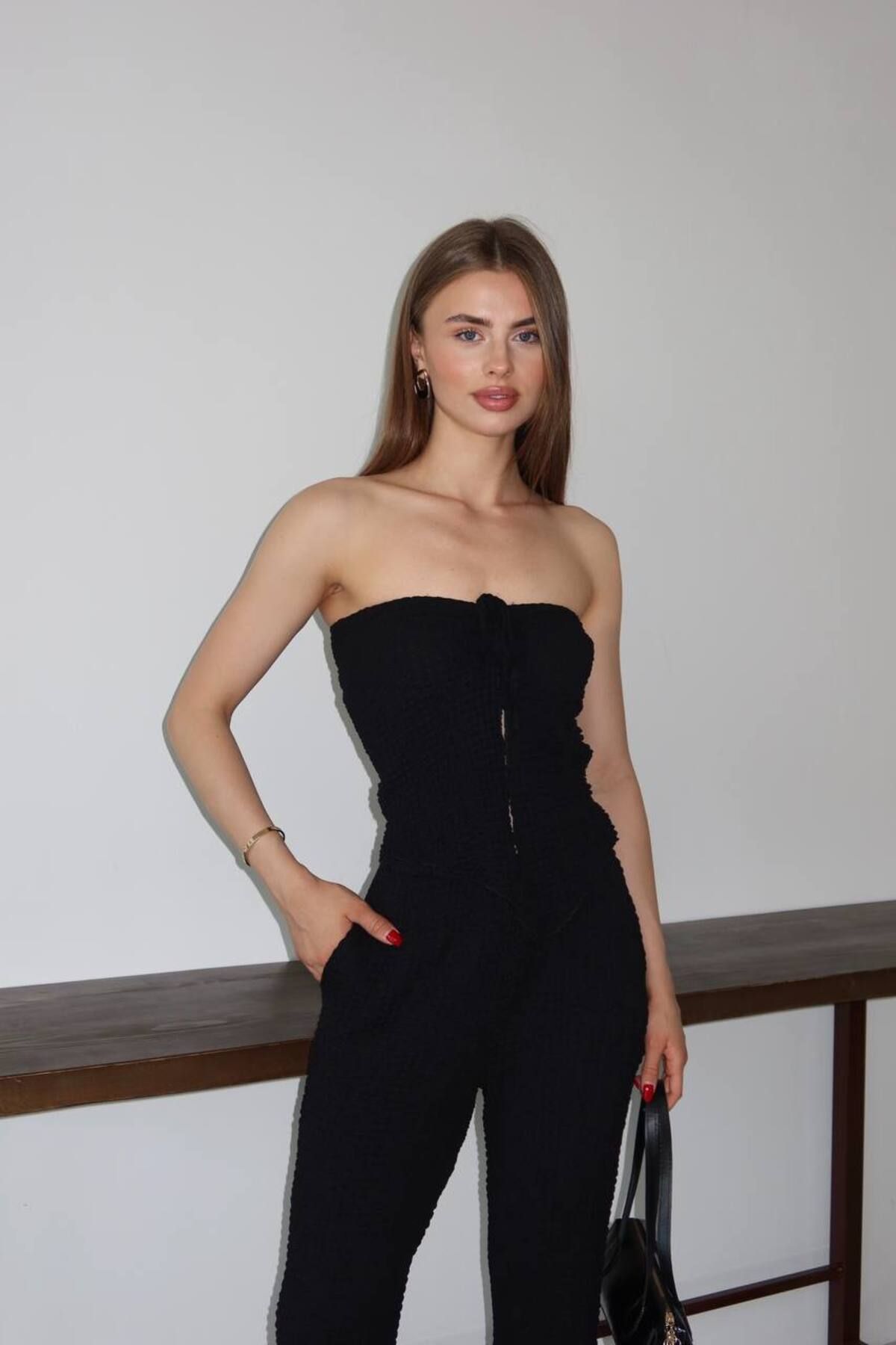 Moda Alkoç premium seri alt üst cepli takım