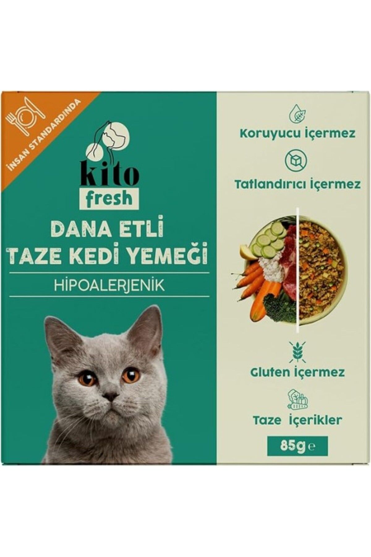 ShopZum Kito Fresh Dana Etli Kedi Yemeği