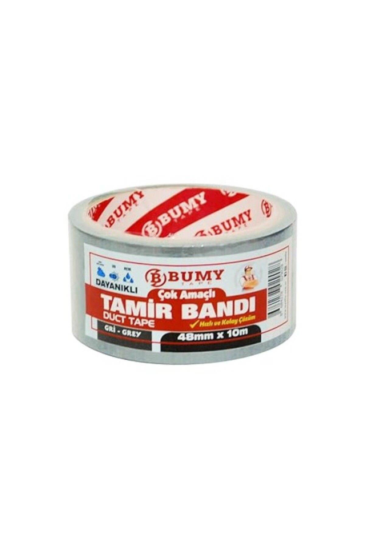 ShopZum Bumy Tamir Bandi 48 Mm X 10 Mt/Gri