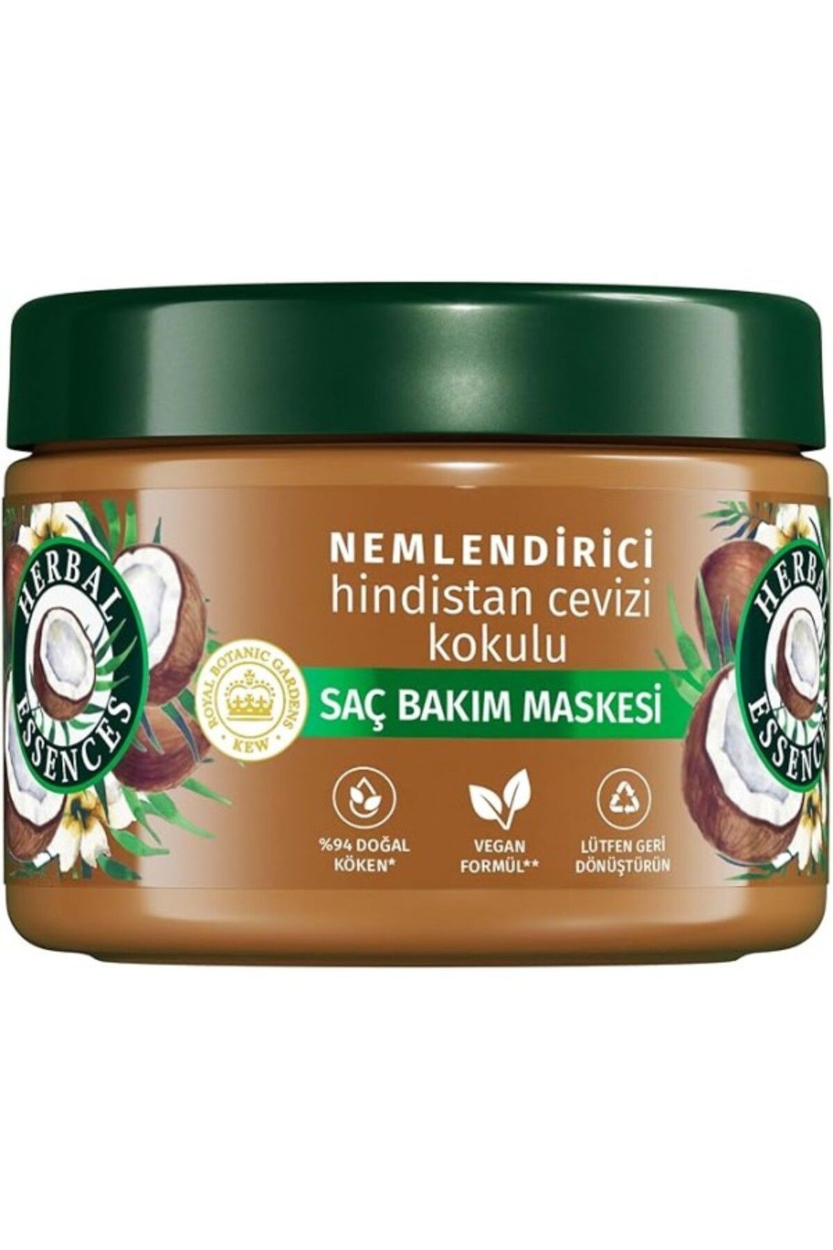 ShopZum Herbal Essences Nemlendirici Hindistan Cevizi Kokulu Saç Bakım Maskesi 300Ml
