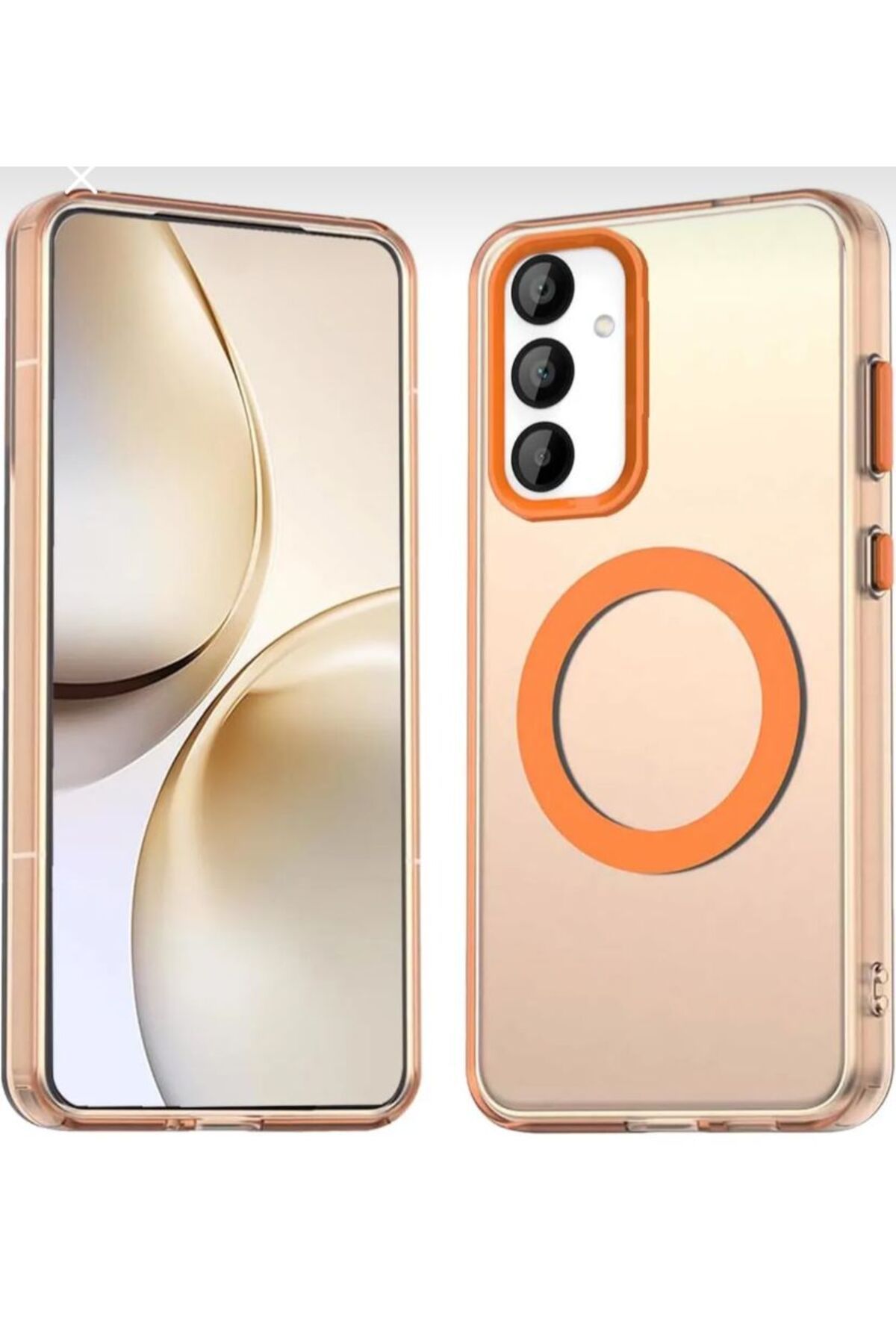 BerTech MED Samsung Galaxy A26 Kılıf Kamera Çıkıntılı Mat Magsafe Özellikli Kenarları Renkli Premium Sert Kapak