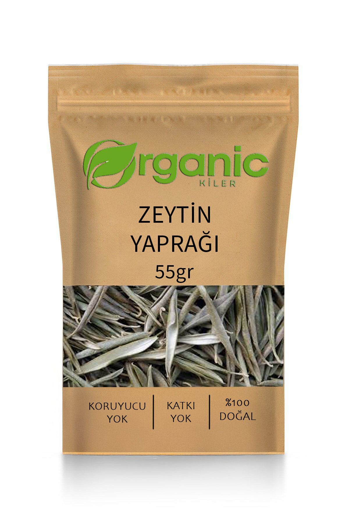 Organic Kiler Zeytin Yaprağı 55gr. Elenmiş & Taze Mahsül