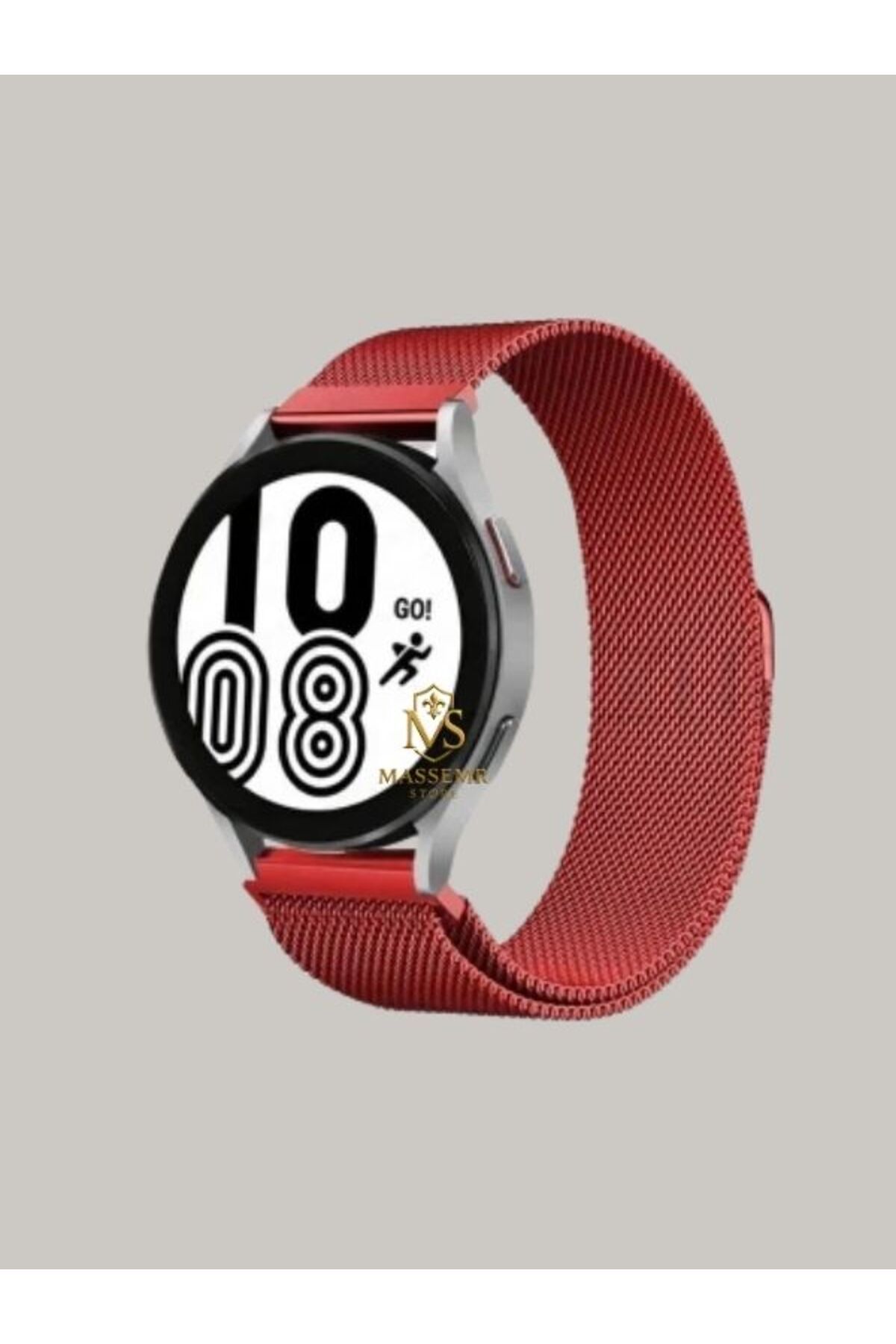 Massemr 20mm Metal Mıknatıslı Saat Kordonu – Uyumlu Xiaomi S1 Active & Mi Watch İçin Bileklik
