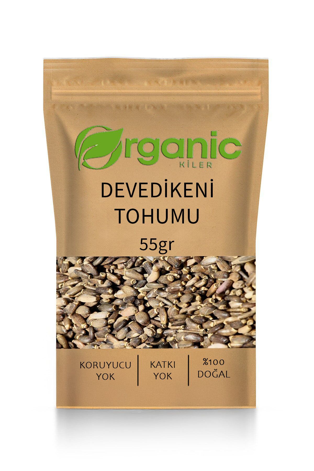 Organic Kiler Devedikeni Tohumu 55gr Elenmiş Yeni Mahsül Organik
