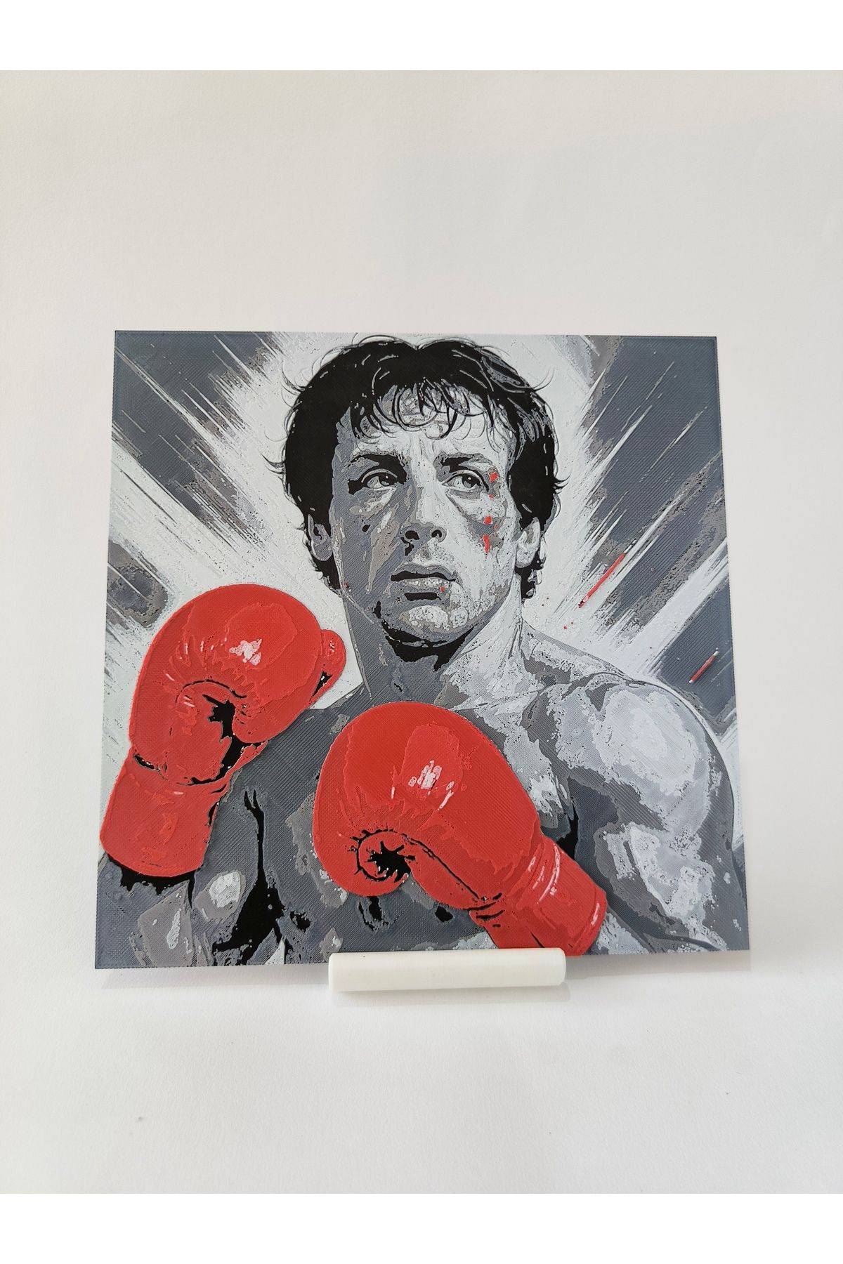 printastic 3D Rocky Balboa Kabartmalı Poster