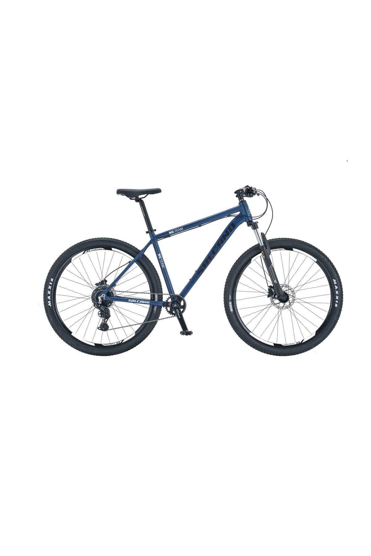 Salcano TEAM 200 29 Jant HD Hidrolik Disk Fren Full Shimano 21 Vites Dağ Bisikleti 21" gece mavisi