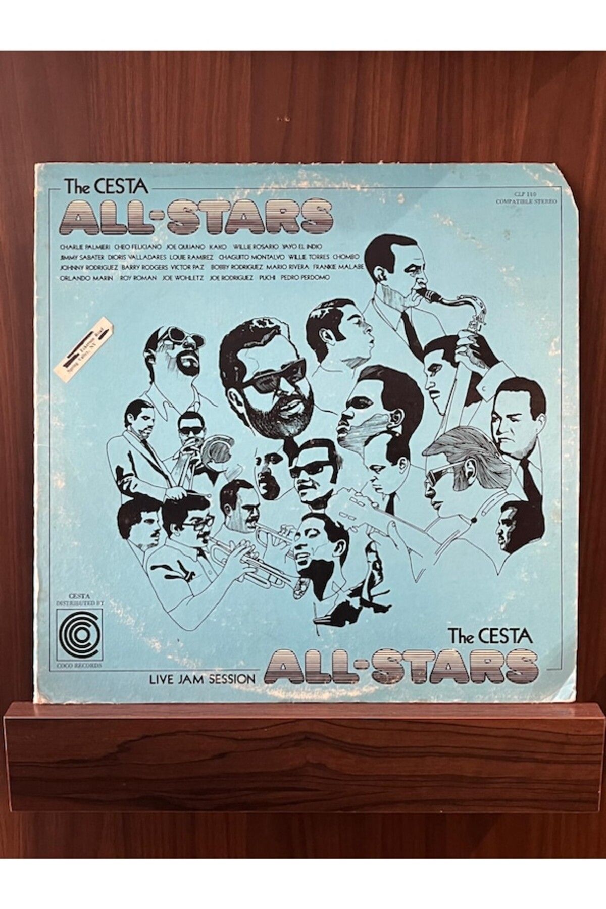 Ege Kitap ve Plak Evi The Cesta All-stars - Live Jam Session , 1974 Lp