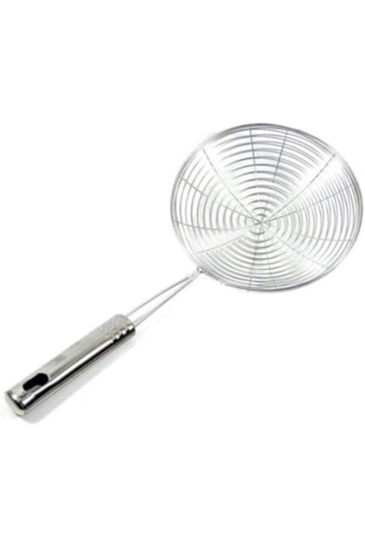 ShopZum Buffer Pratik Kullanışlı Yağ Kevgiri Kızartma Haşlama Süzgeci, 12 Cm