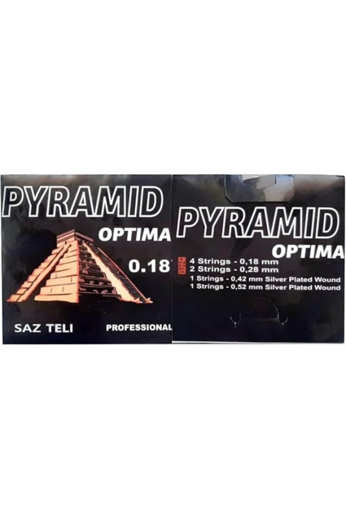 ShopZum Pyramid Profesyonel Sazteli 0.18 - Kutulu