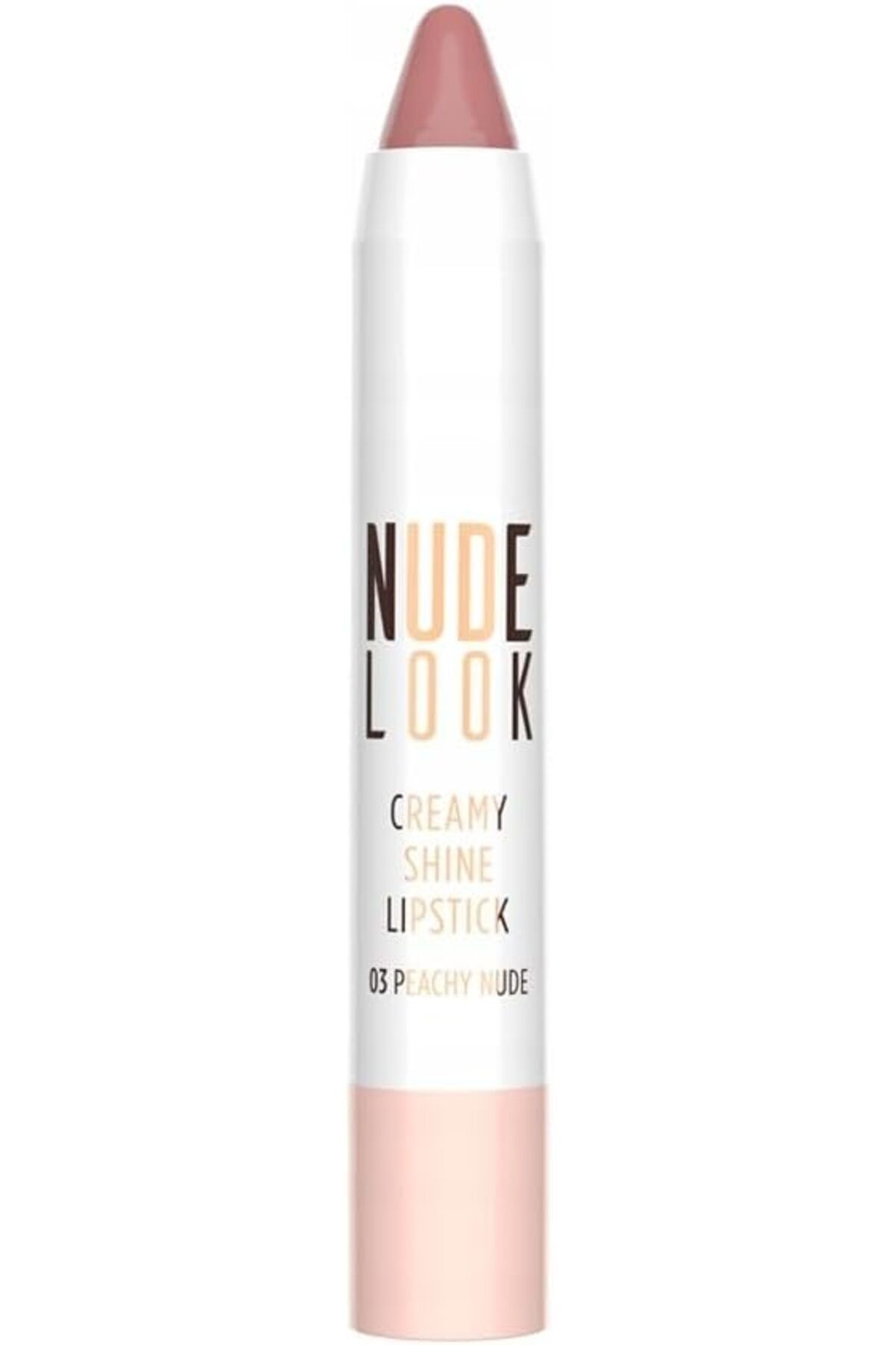 Golden Rose Nude Look Creamy Shine Lips. No:03 Peachy Nude 1 Paket