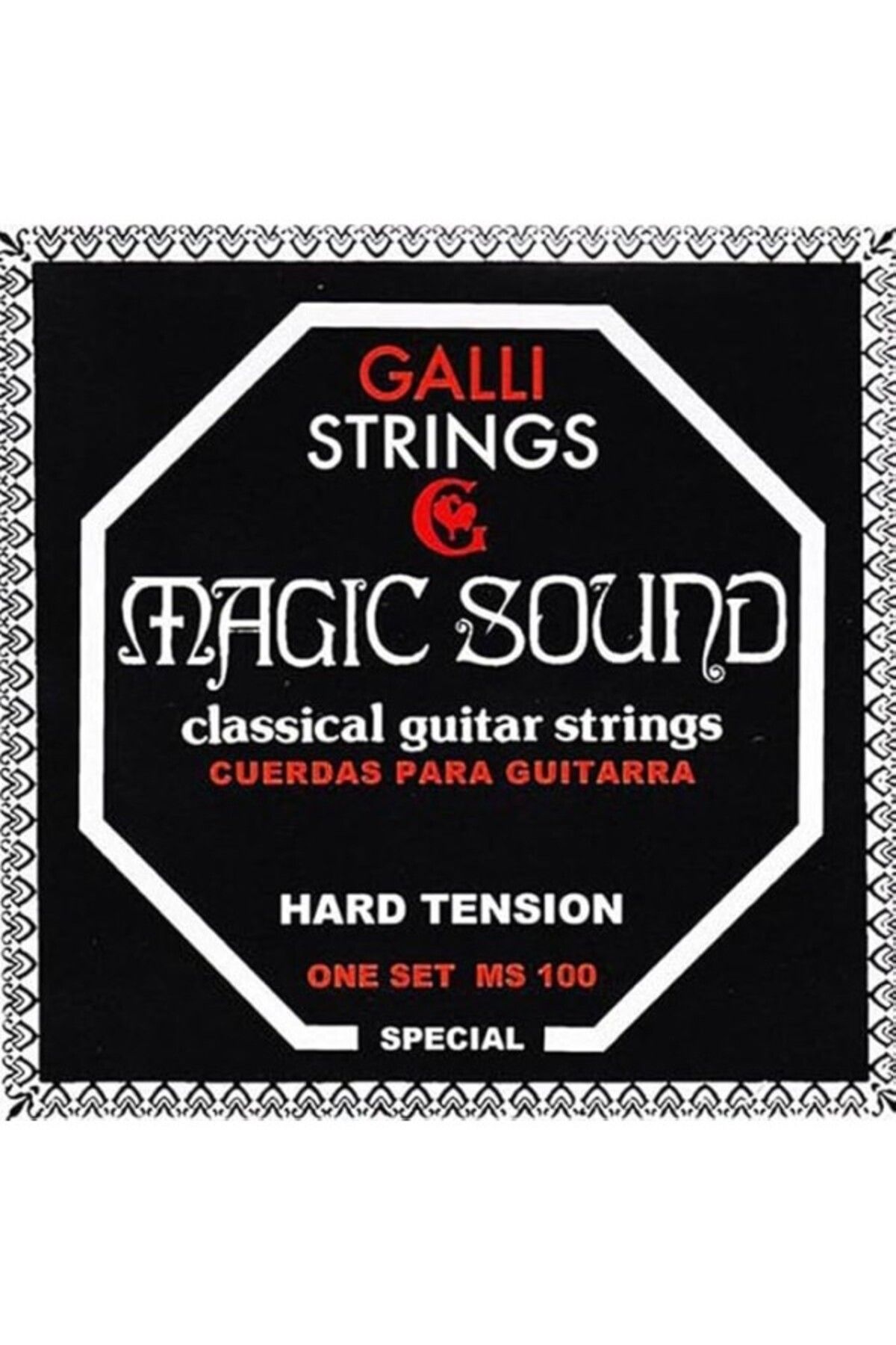 GALLİ-Galli Ms-100 Classical Guitar String Hard Tension, Galli Strings Wire 1
