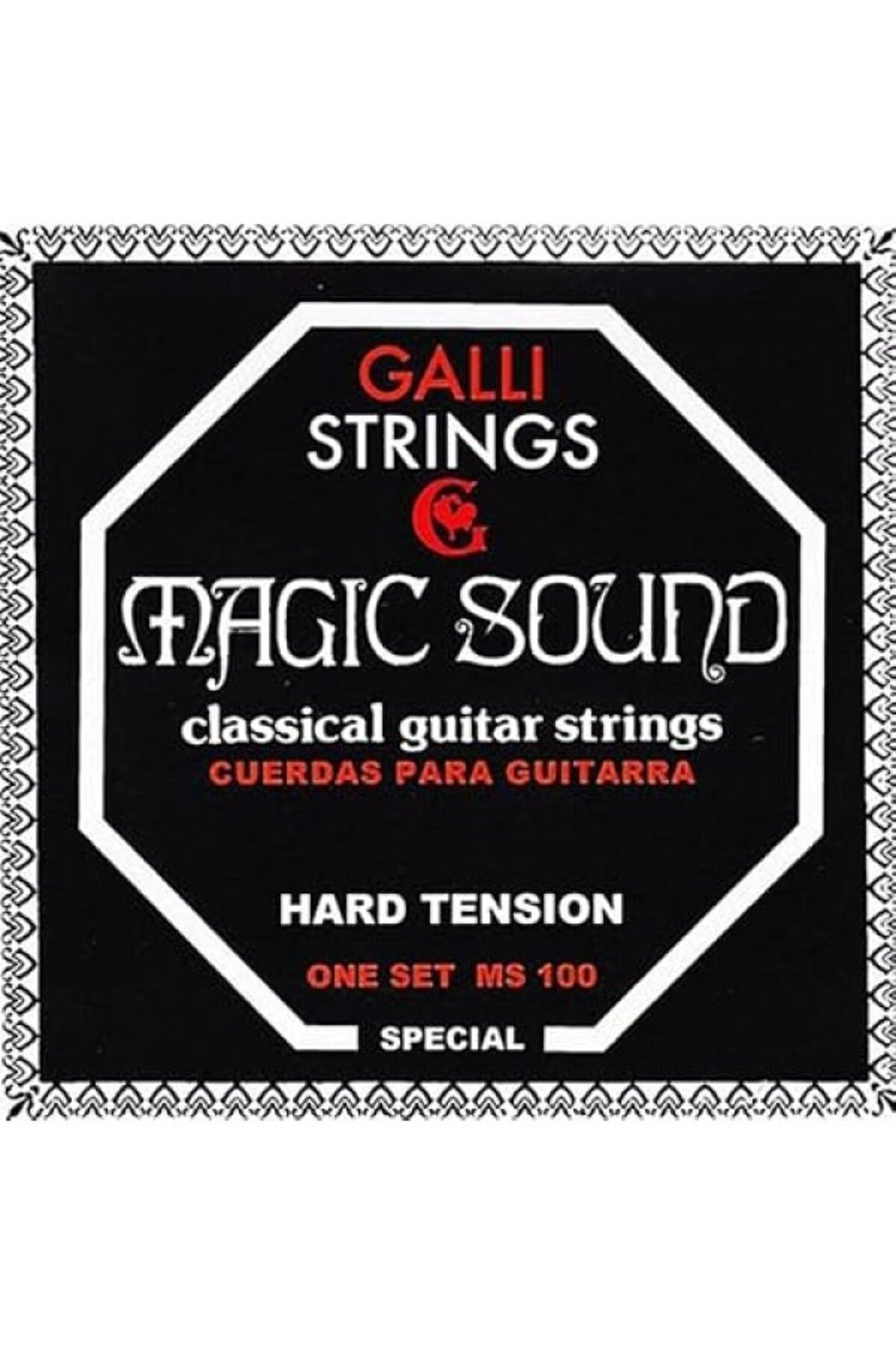 GALLİ-Galli Ms-100 Classical Guitar String Hard Tension, Galli Strings Wire 4