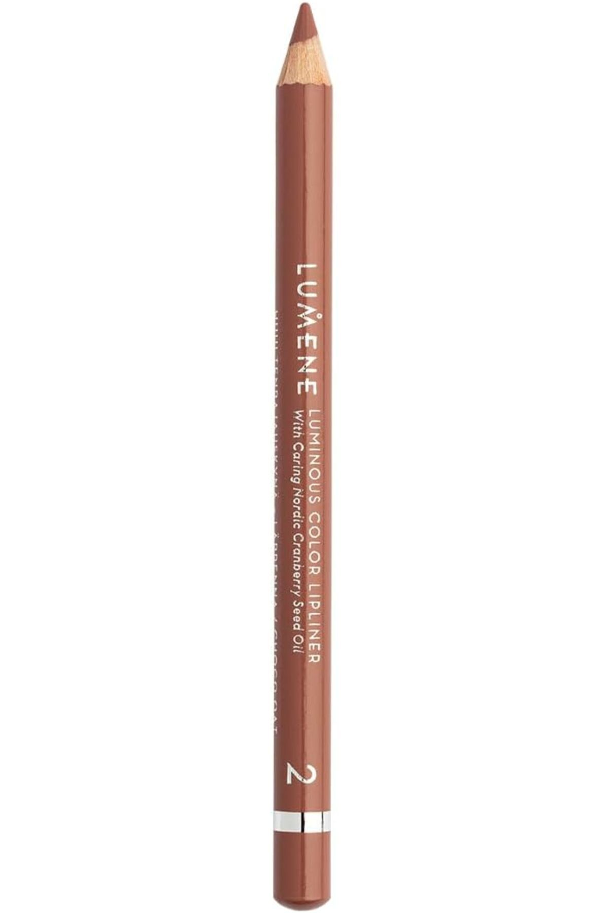LUMENE Luminous Color Lipliner Kalıcı Ve Bakim Yapan Dudak Kalemi 2 Choco Oat