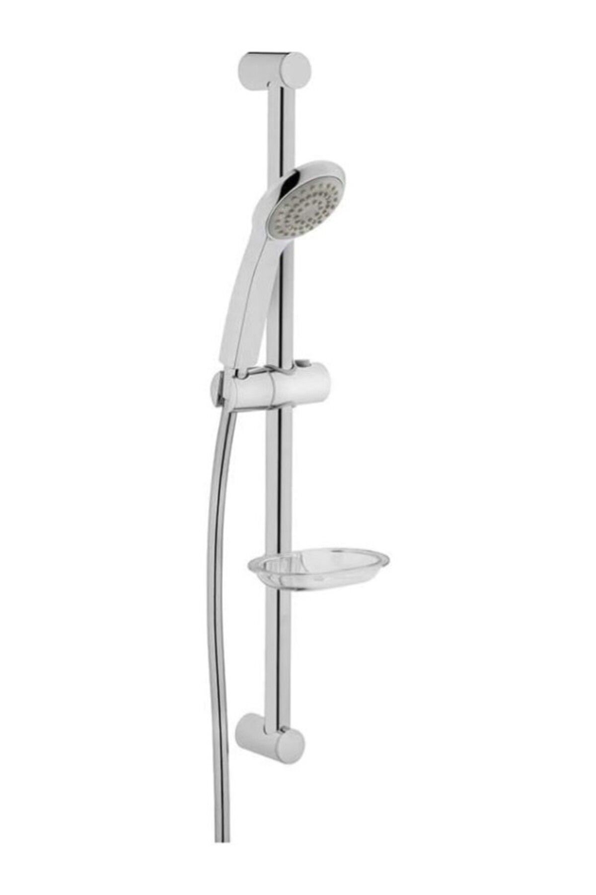 ShopZum Solo C A45676 1F Sürgülü El Duşu Takımı, Krom