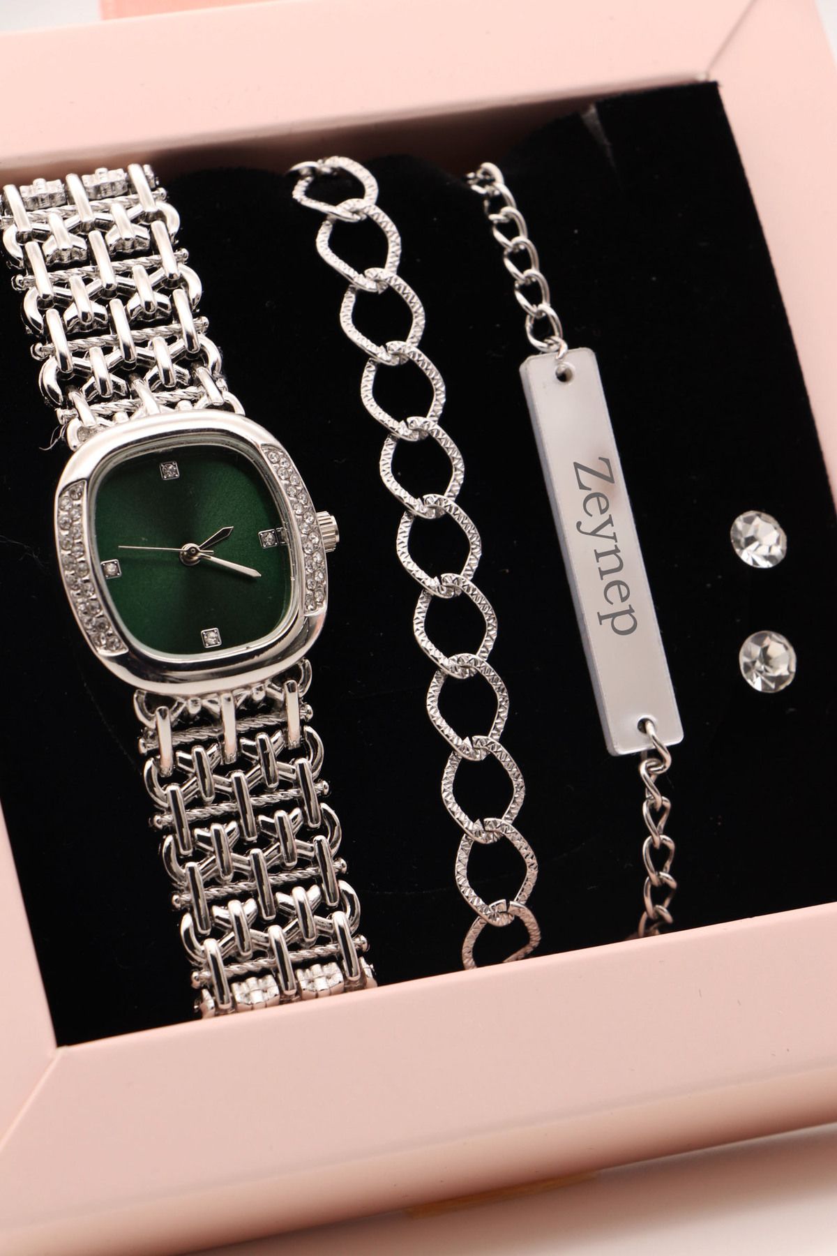 Northwatch Yeni Tasarım Vintage Kol Saati-Baget Bileklik Kombin Set