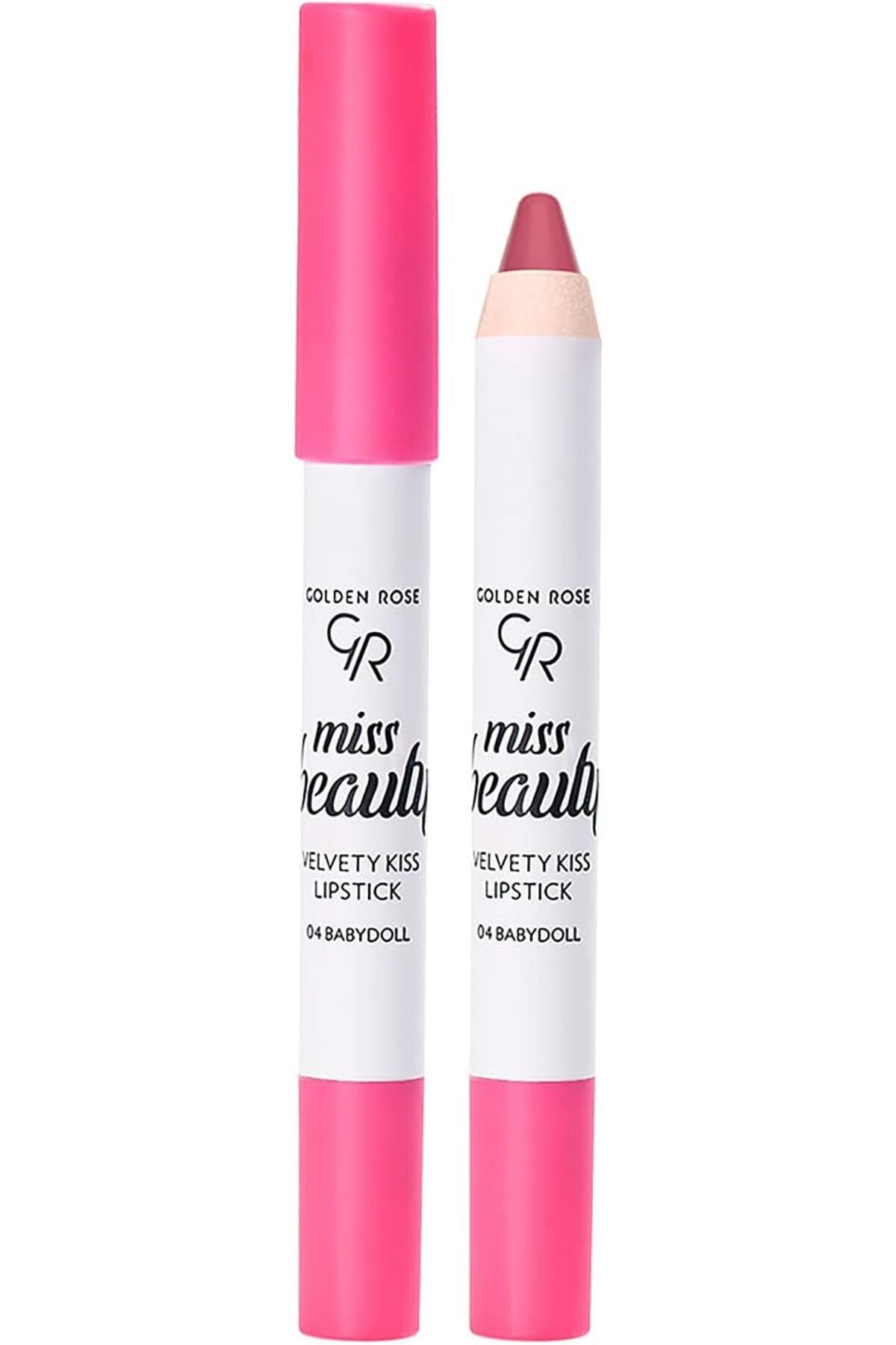 Golden Rose Miss Beauty Velvety Kiss Lipstick Ruj No: 04